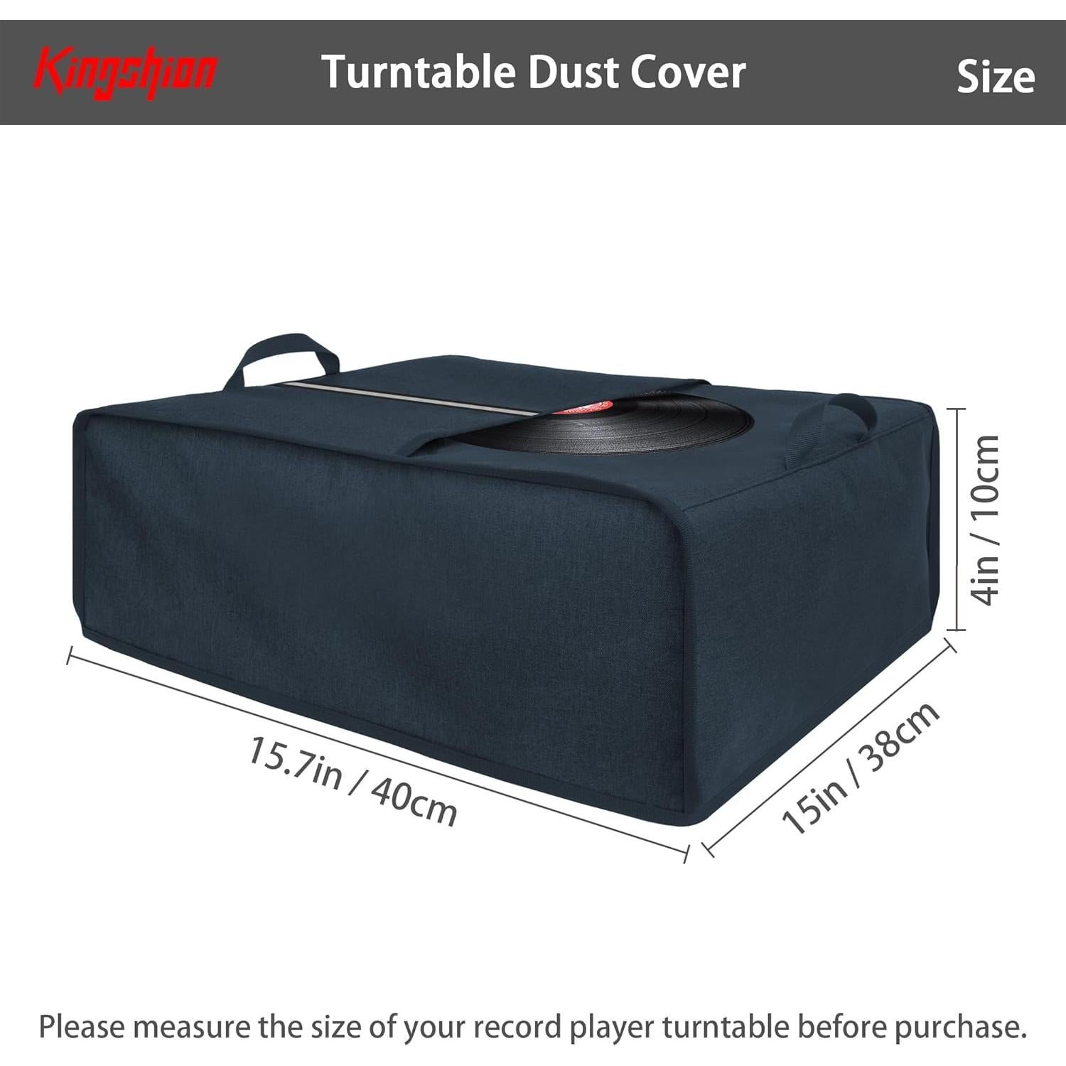 Cubierta de Polvo Kingshion para Tocadiscos Audio-Technica AT-LP60X