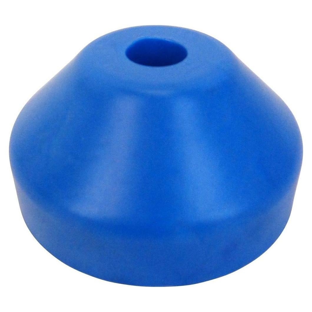 Adaptador de Vinilo Domo Plástico Rojo 7" 45 RPM