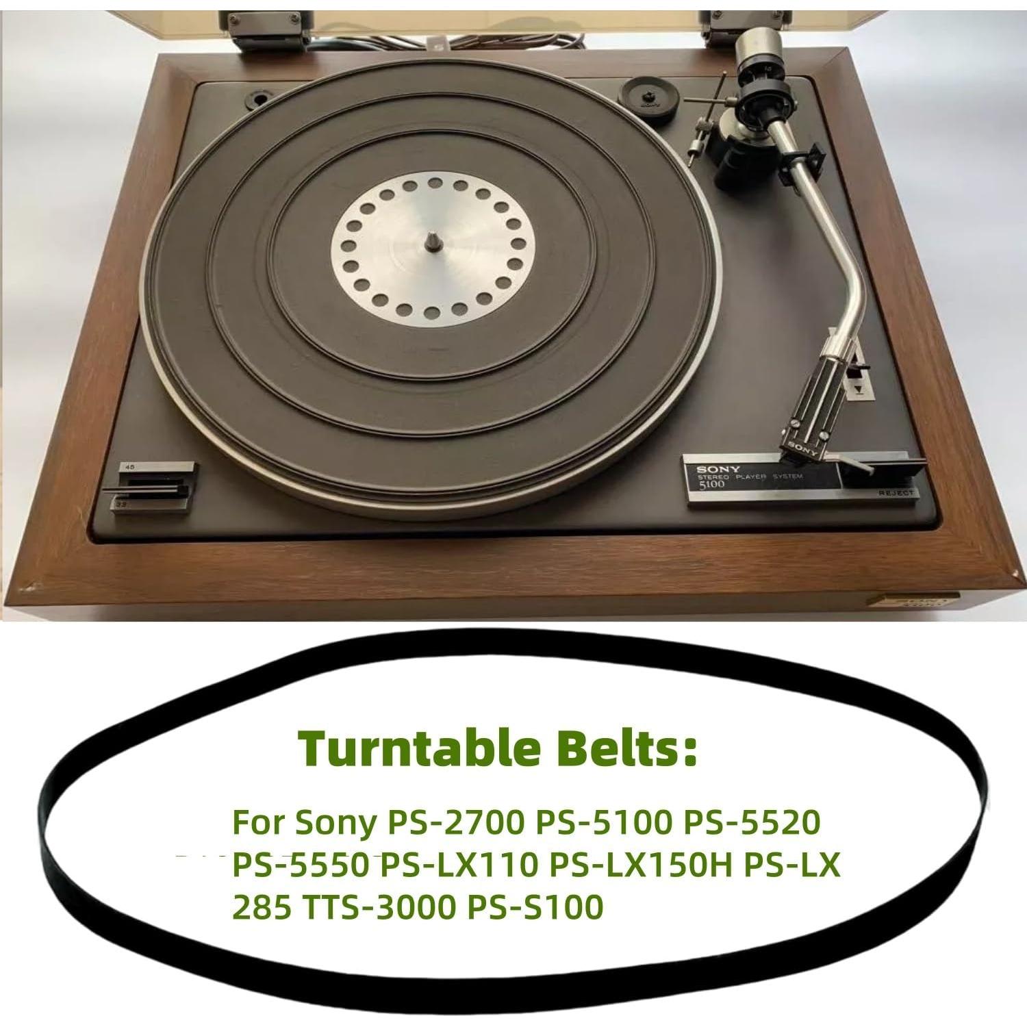 Correas de Reemplazo para Tocadiscos Sony - Sam&Johnny