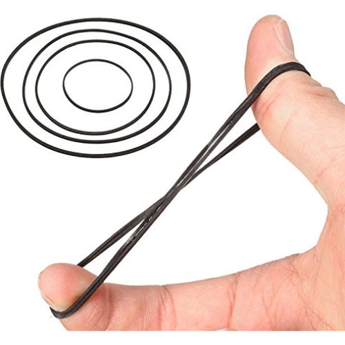 Correas de Cinta Cuadradas LTKJ 100pcs 40-135mm para Grabadoras