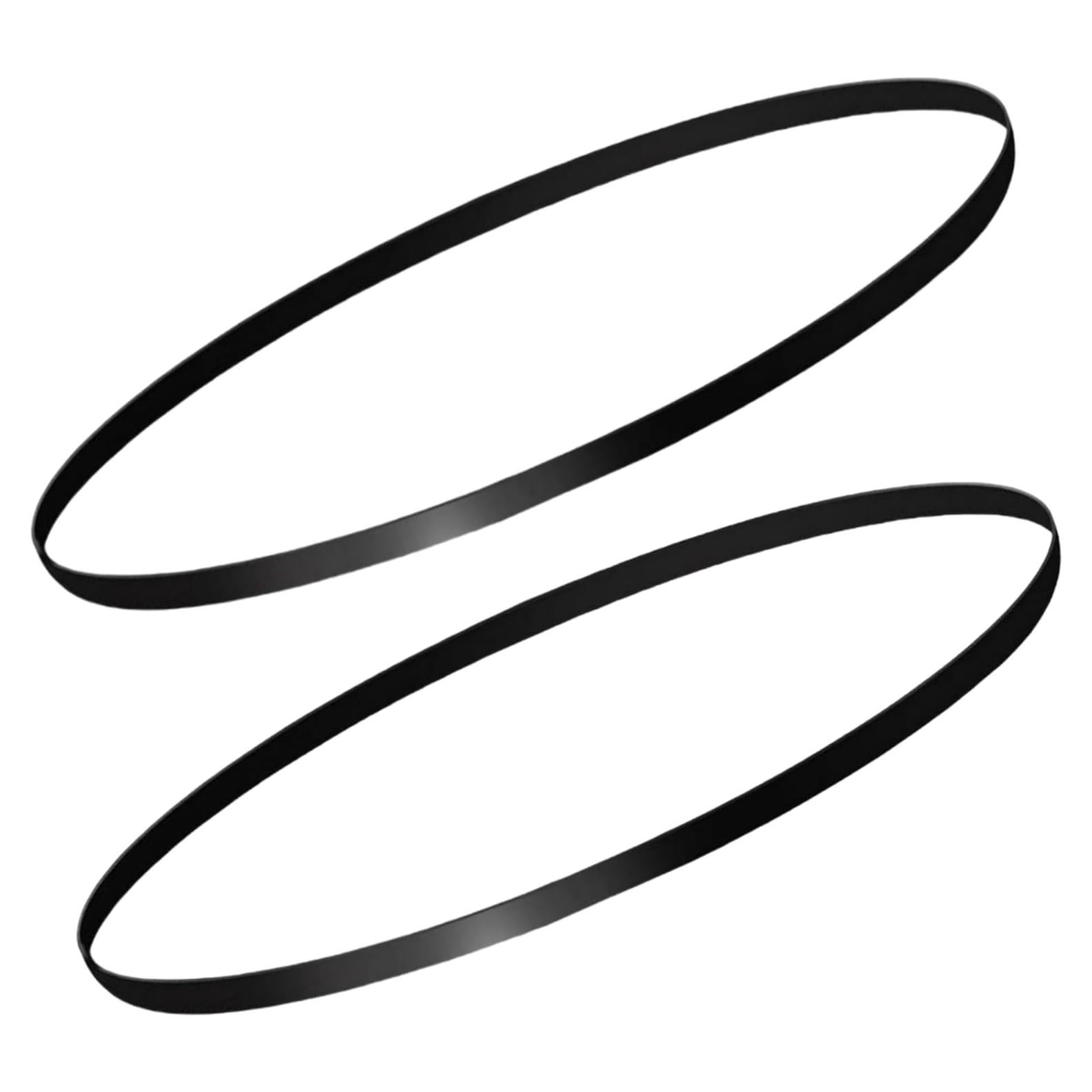 Correa de Reemplazo para Tocadiscos Sam&Johnny - 2 Paquetes