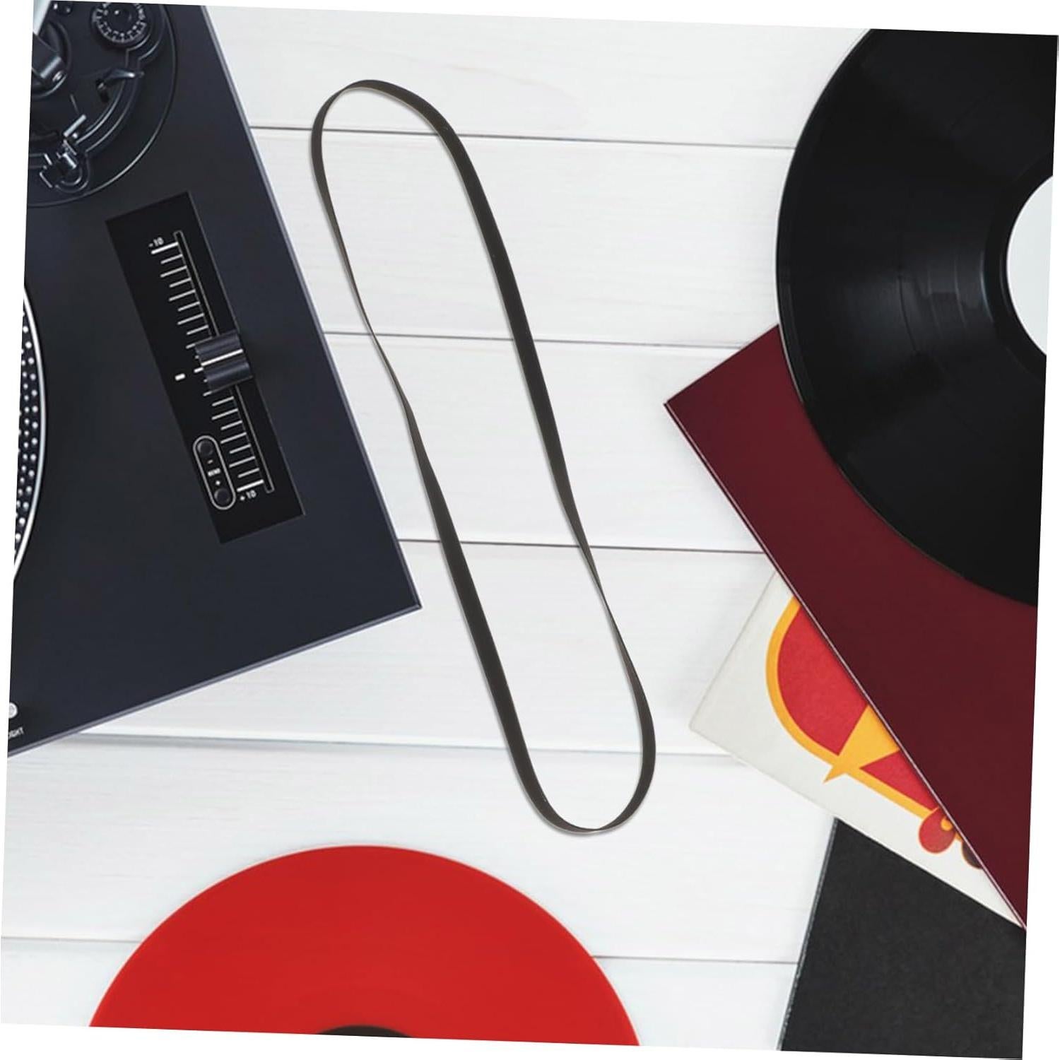 Juego de 11 Correas de Goma Kisangel para Reproductor de Vinilo