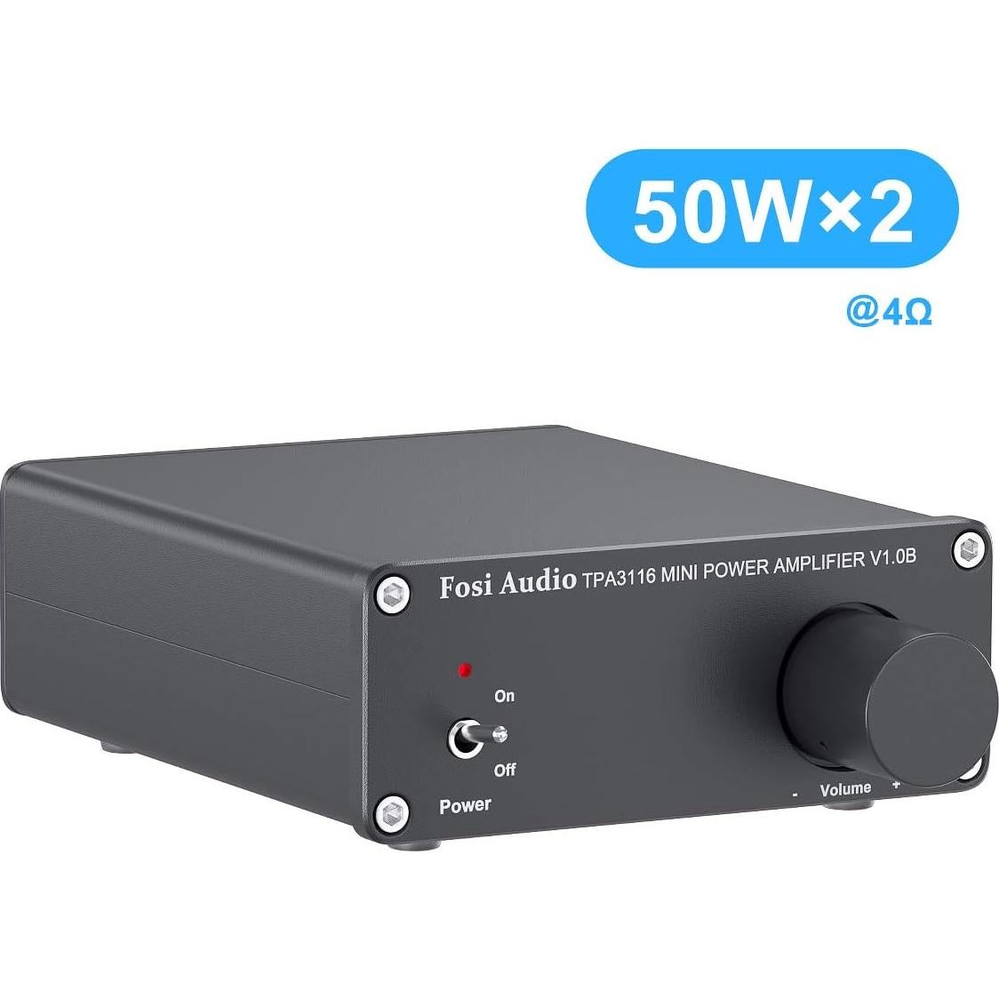 Amplificador Estéreo Fosi Audio V1.0B 100W 2 Canales Hi-Fi