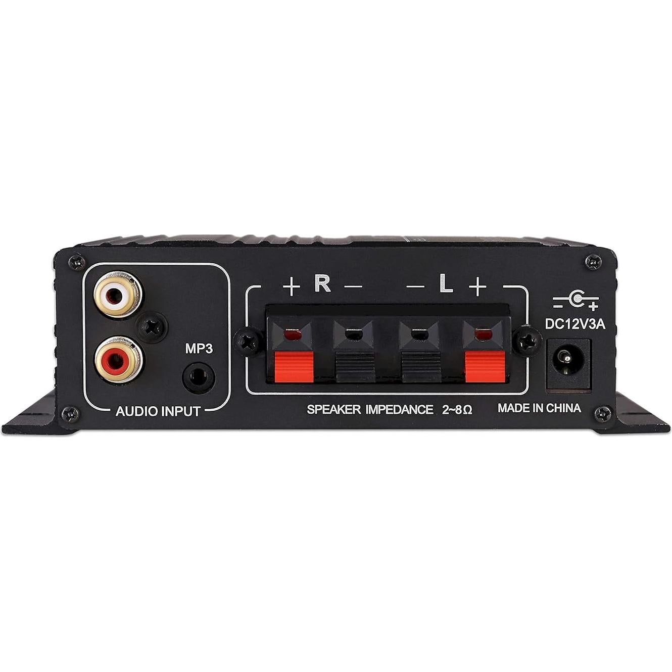 Amplificador Estéreo Kinter K3118 Hi-Fi 2x15W con Fuente 12V