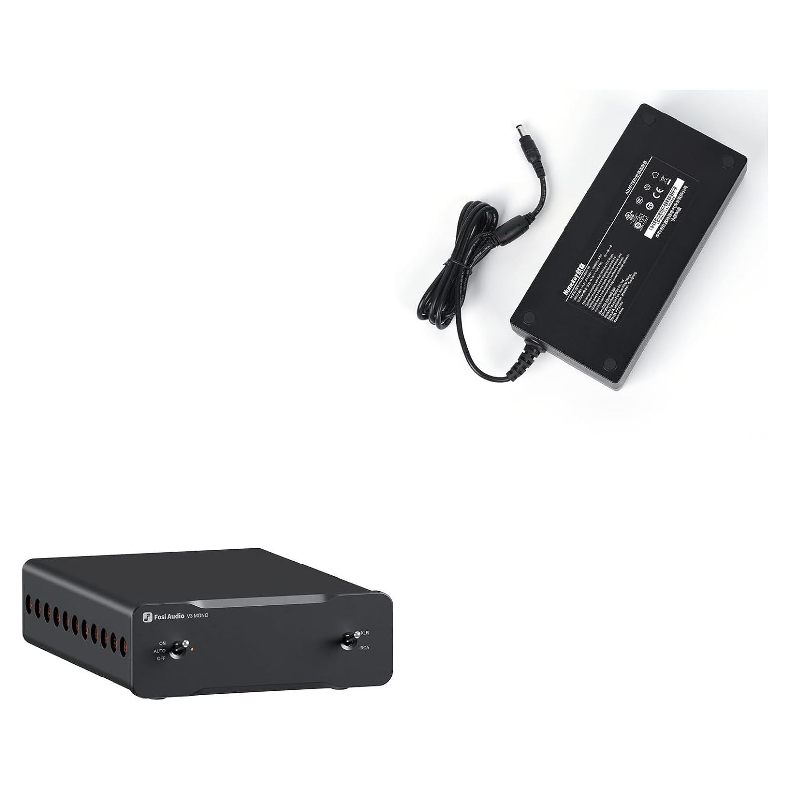 Amplificador Mono V3 Fosi Audio 240W + Fuente 48V 10A