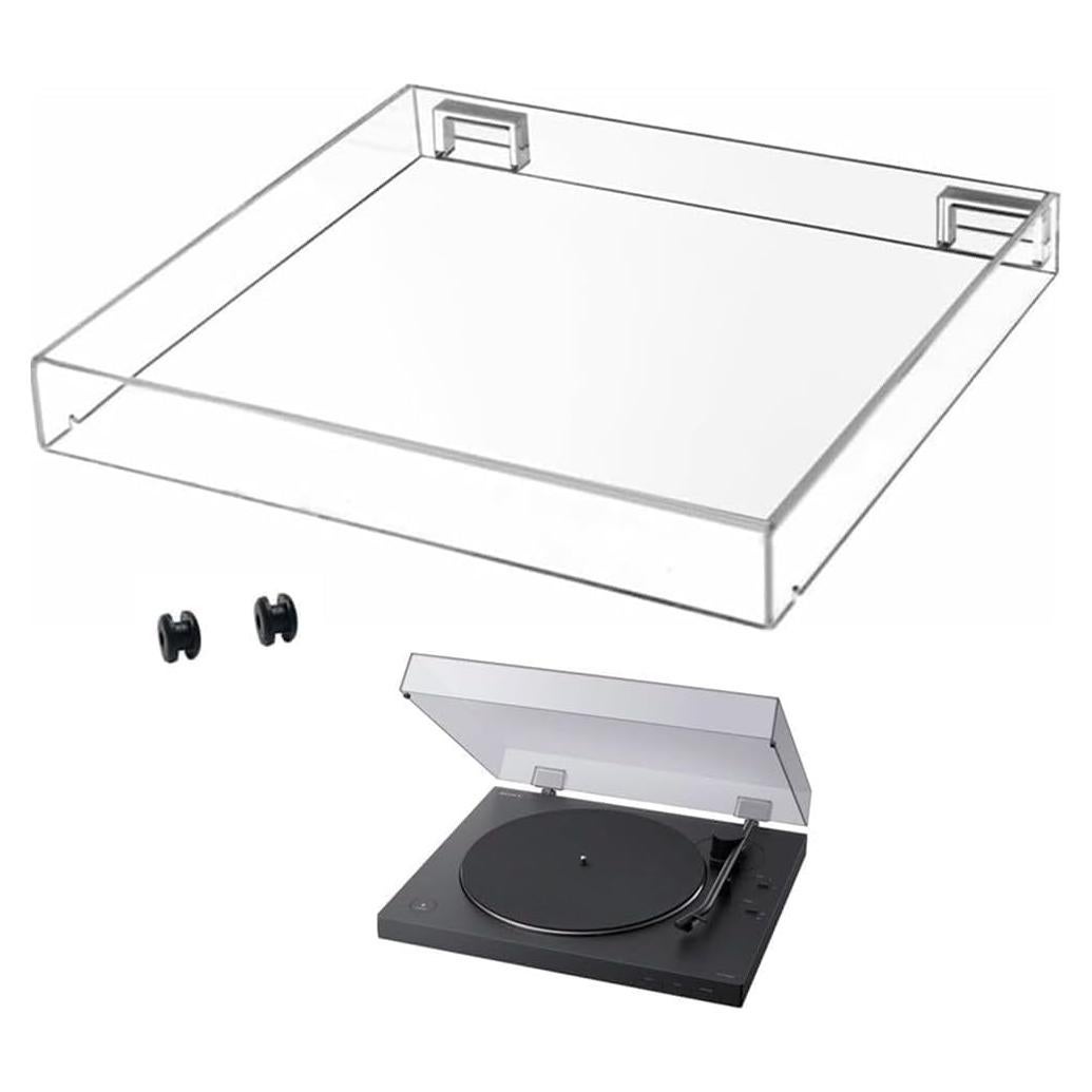 Cubierta de Polvo YJNBEST para Tocadiscos PS-LX310BT Acrílico