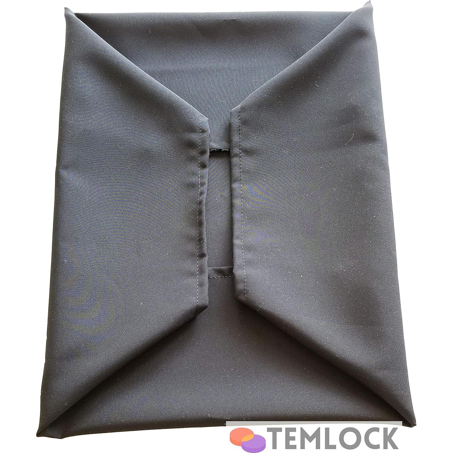 Cubierta de Polvo TEMLOCK para Tocadiscos Audio-Technica AT-LP120XUSB - Negra