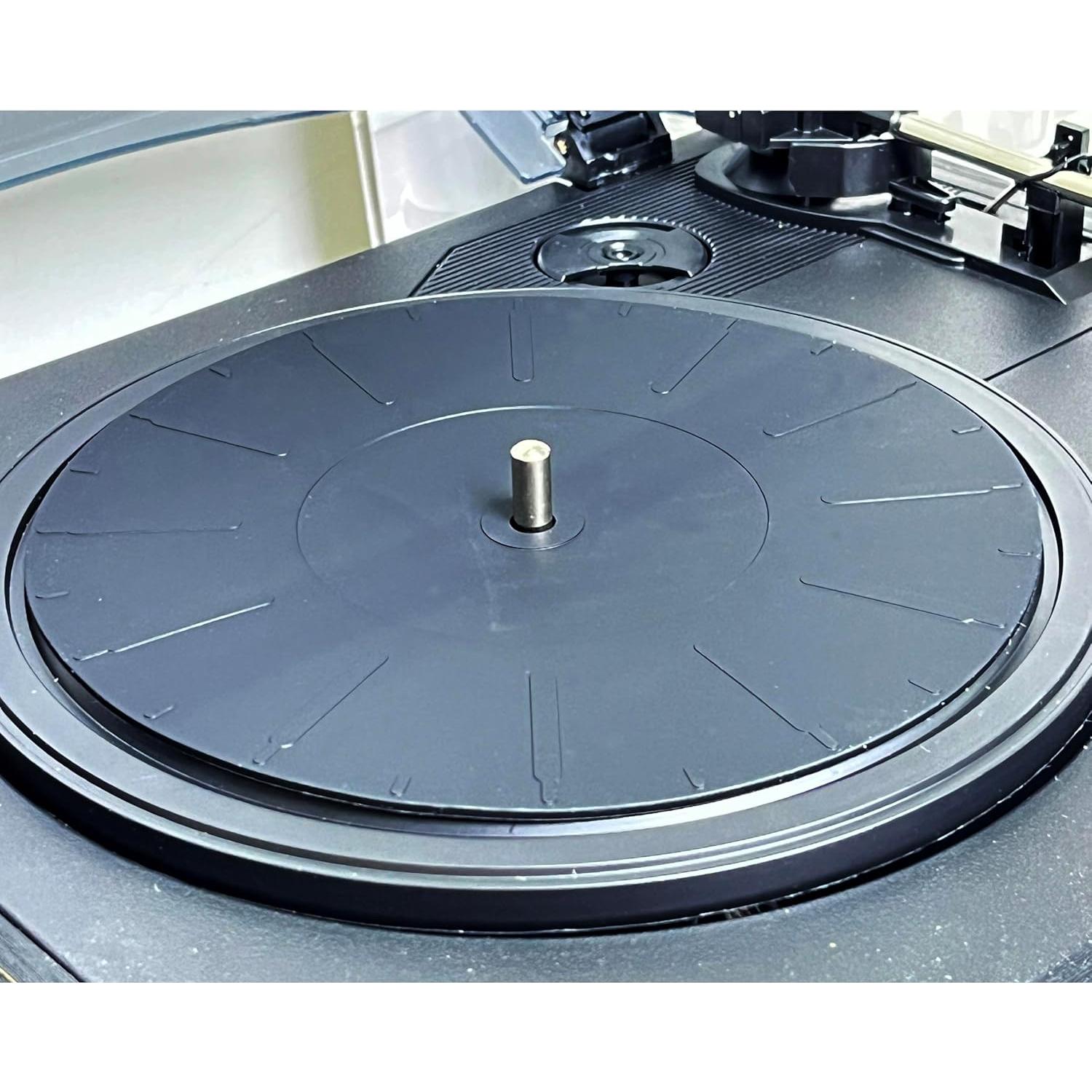 Alfombrilla Antideslizante de Silicona 7" para Tocadiscos Gartopvoiz