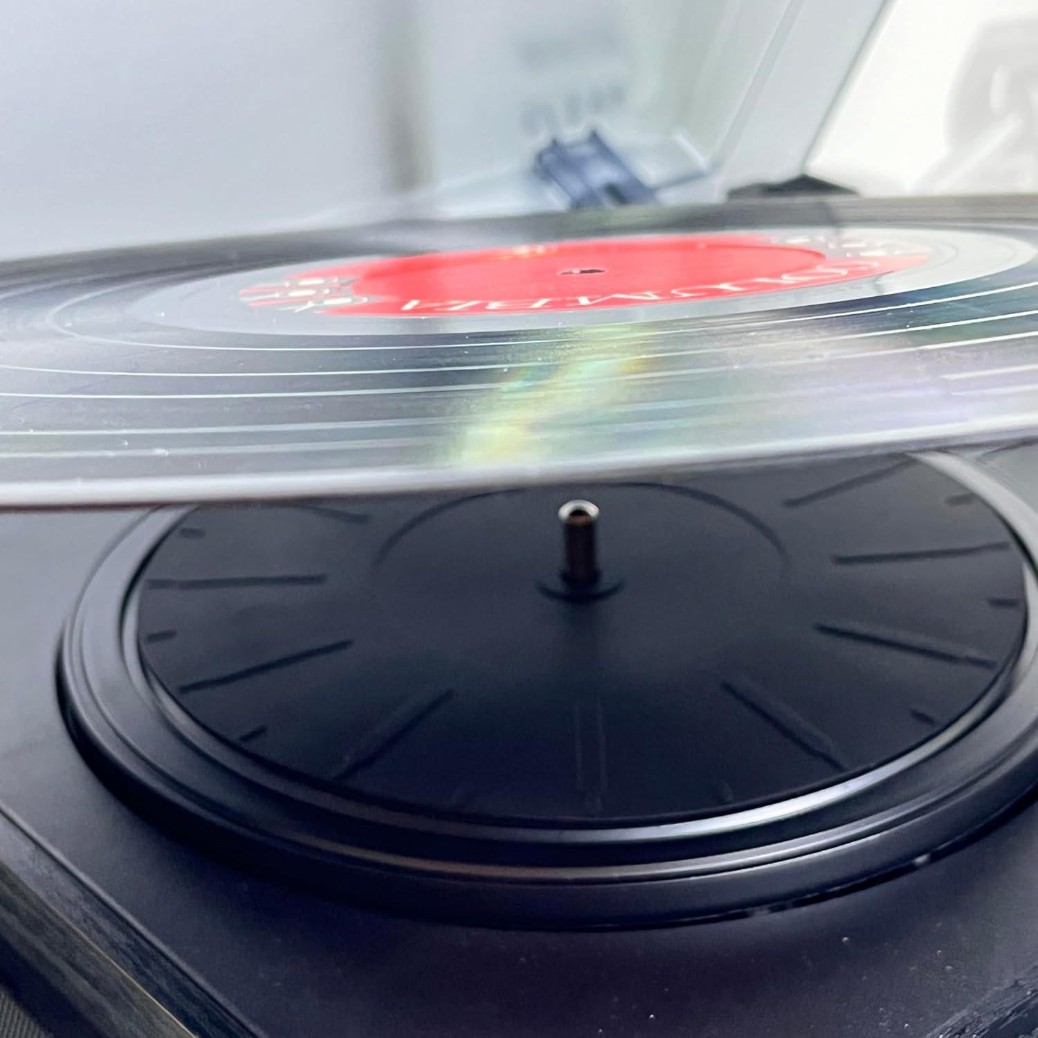 Alfombrilla Antideslizante de Silicona 7" para Tocadiscos Gartopvoiz