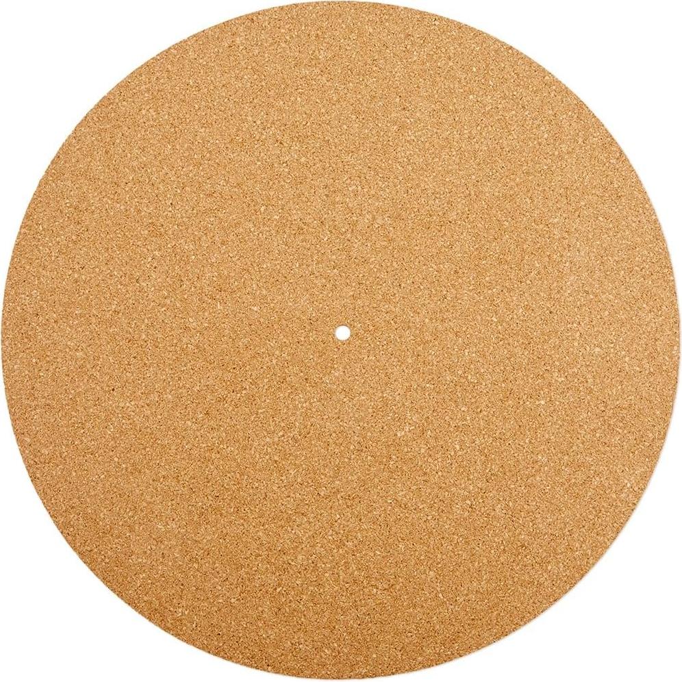 CRASPIRE 3Pcs Alfombrillas de Corcho para Reproductor de Vinilo 29.8cm