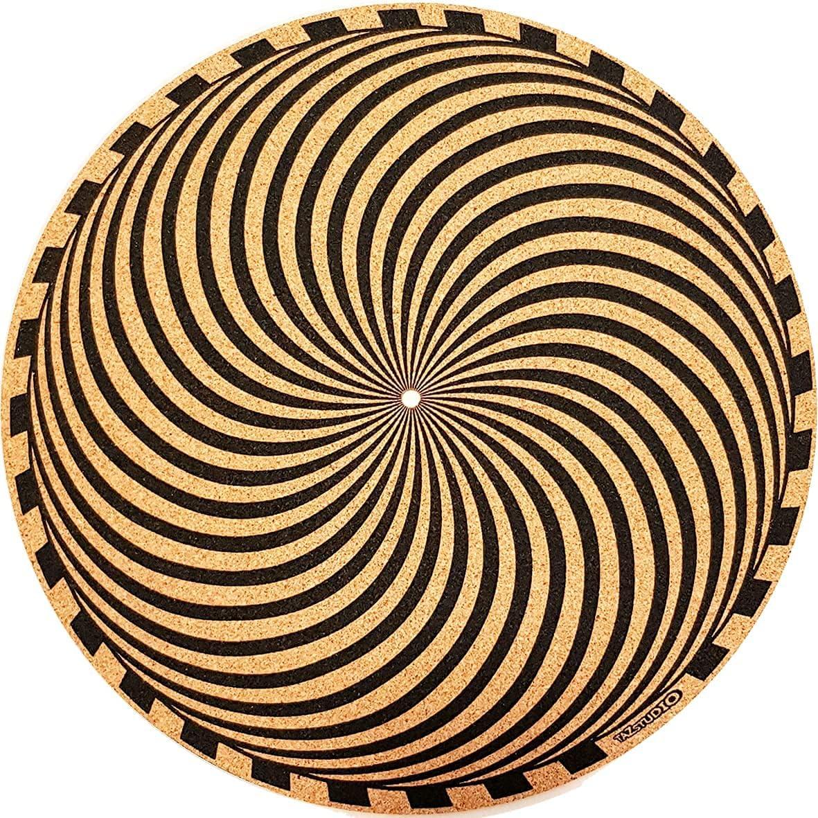 Alfombrilla de Tornamesa de Corcho TazStudio 30 cm Antiestática