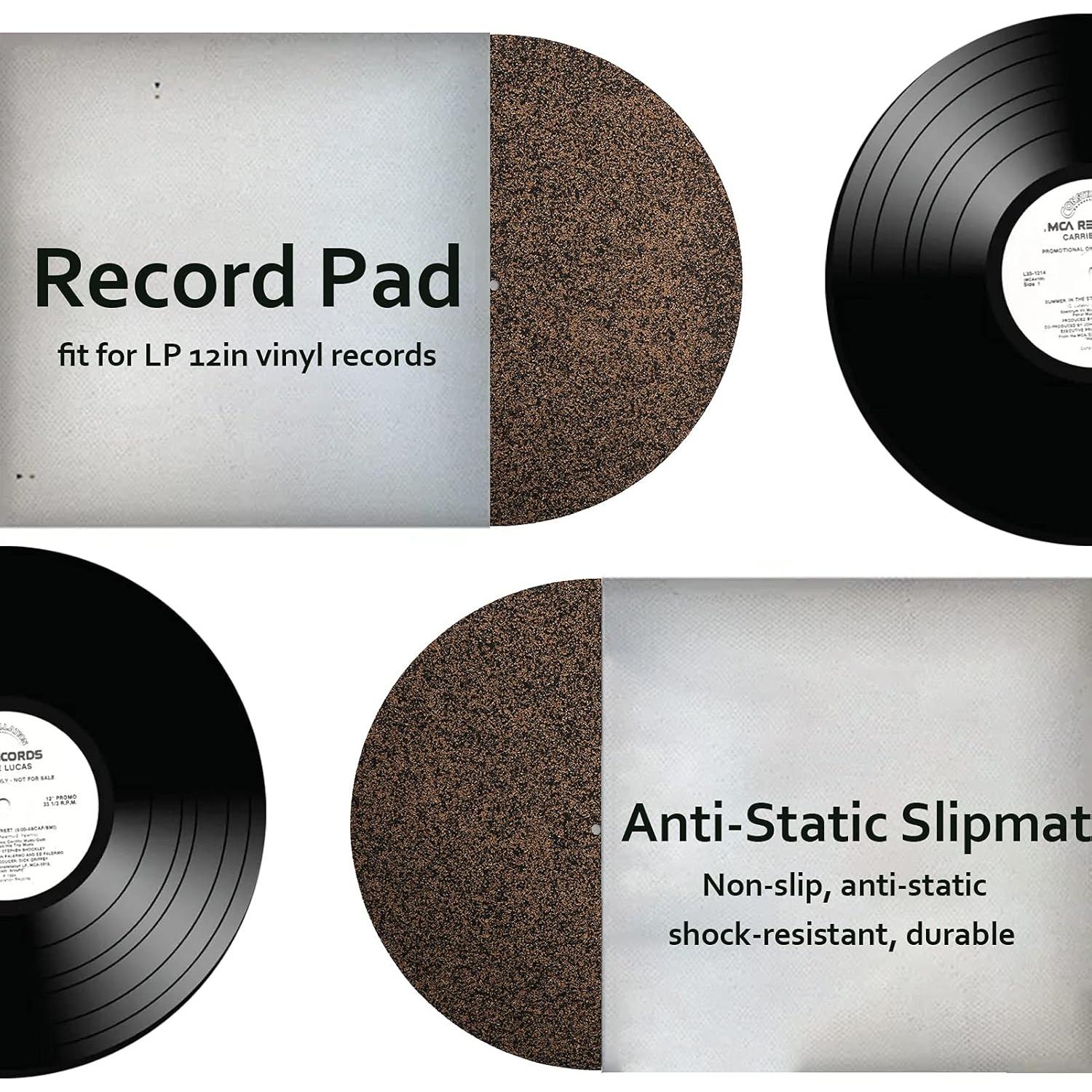 Alfombrilla de Corcho para Tocadiscos 12" Ciciglow - Antideslizante