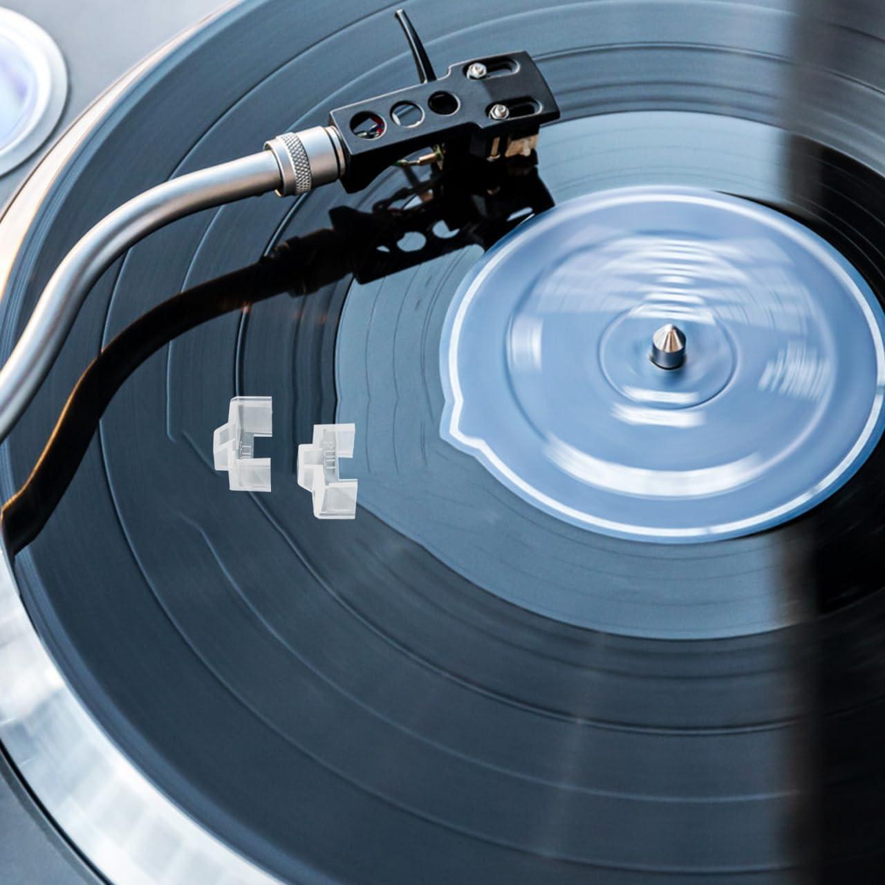 Cubierta Protectora de Aguja para Tocadiscos 2 Pcs DAKKUM