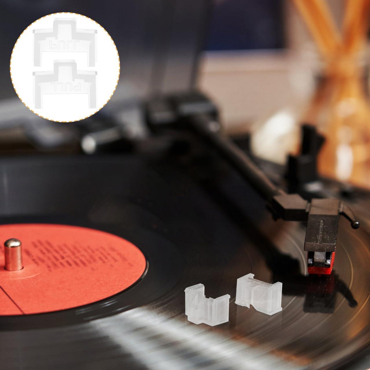 Cubierta Protectora de Aguja para Tocadiscos 2 Pcs DAKKUM