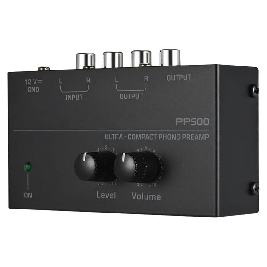 Preamplificador de Tocadiscos Depusheng PP500 RCA Estéreo