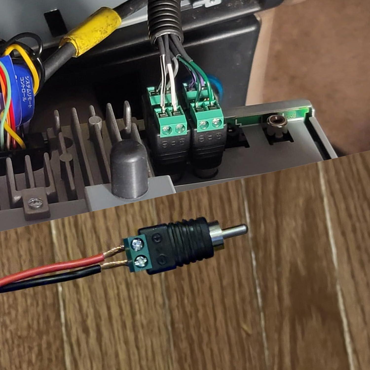 Adaptador RCA a Altavoz PANPEO - Conector Audio/Video 12 Pzas