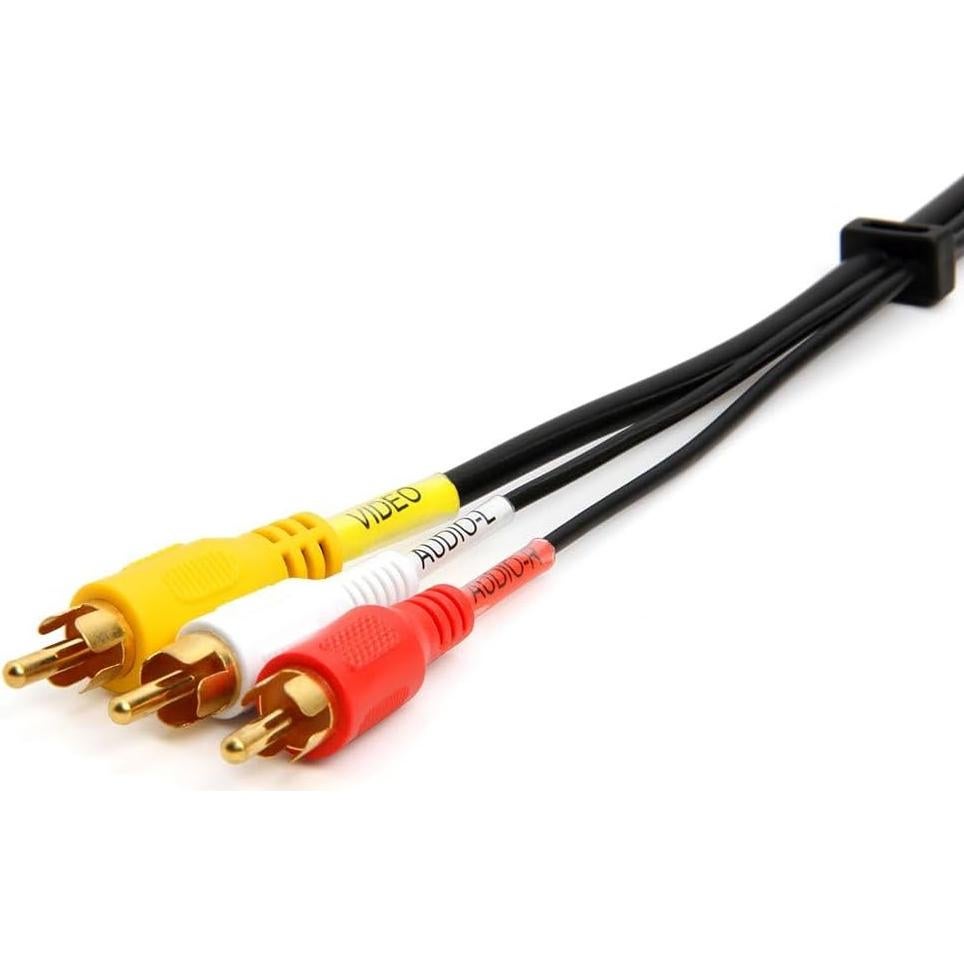 Cable RCA 3 RCA Macho a Macho 7.62 Metros Cmple Audio Video