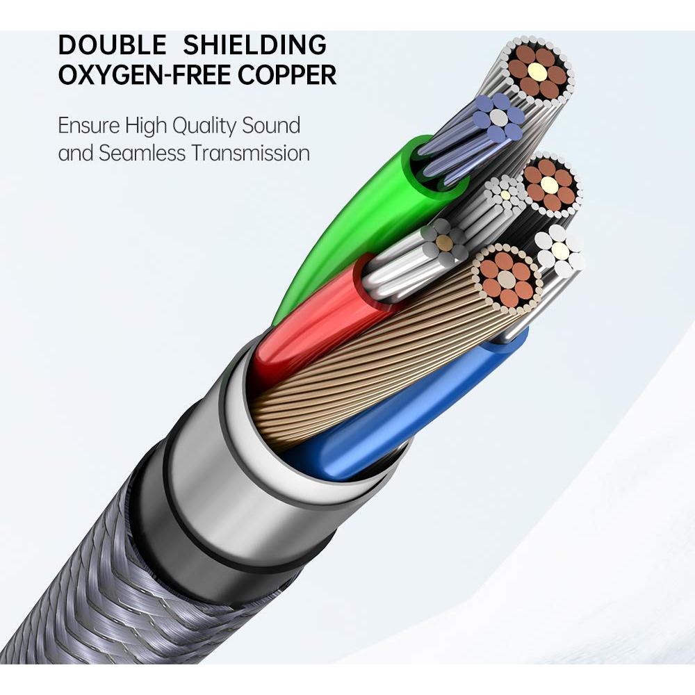 Cable Divisor RCA RIKSOIN 1 Macho 2 Hembras 28 cm Audio