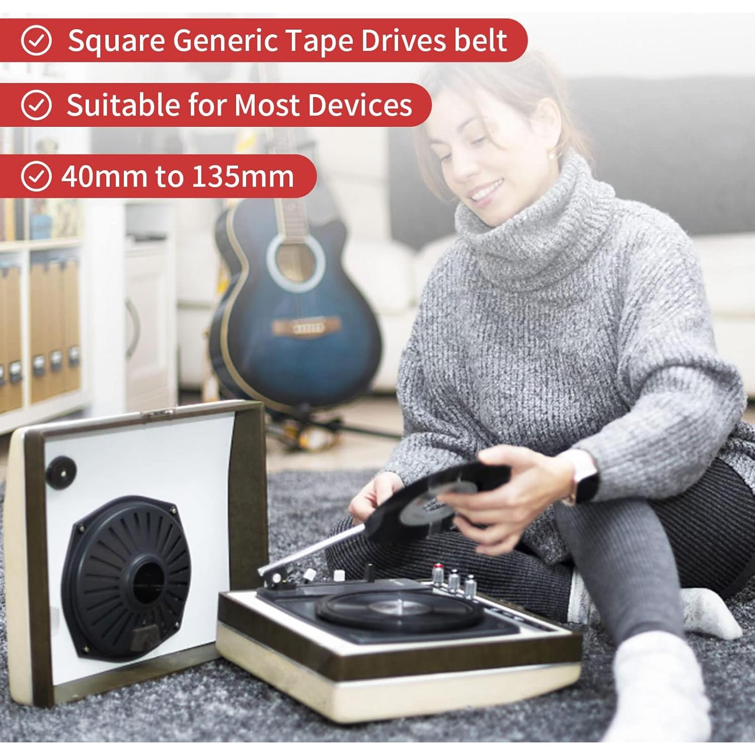 Cinturones de goma para grabadoras de casete TEANTECH 50PCS