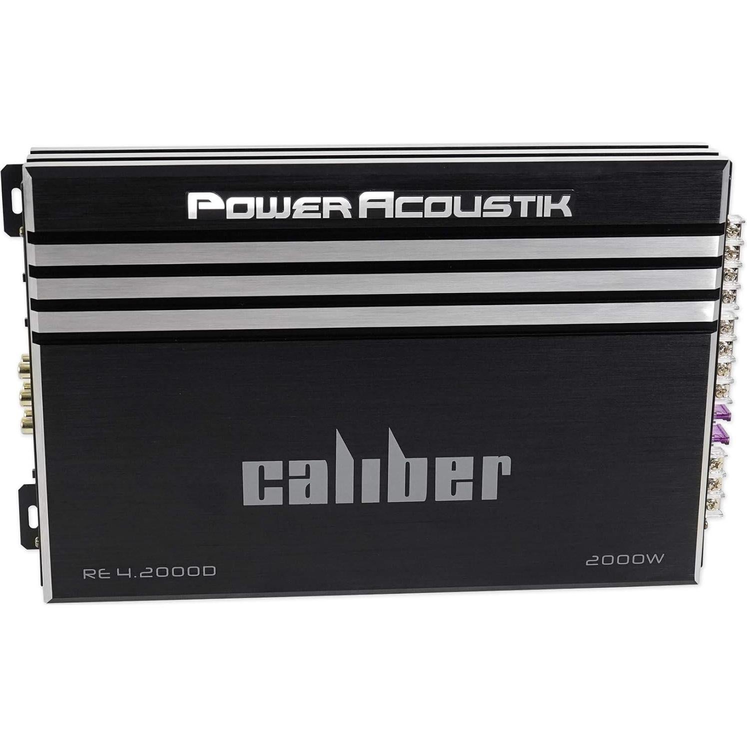 Amplificador de Estéreo para Automóvil Power Acoustik RE4-2000D 2000W 4 Canales