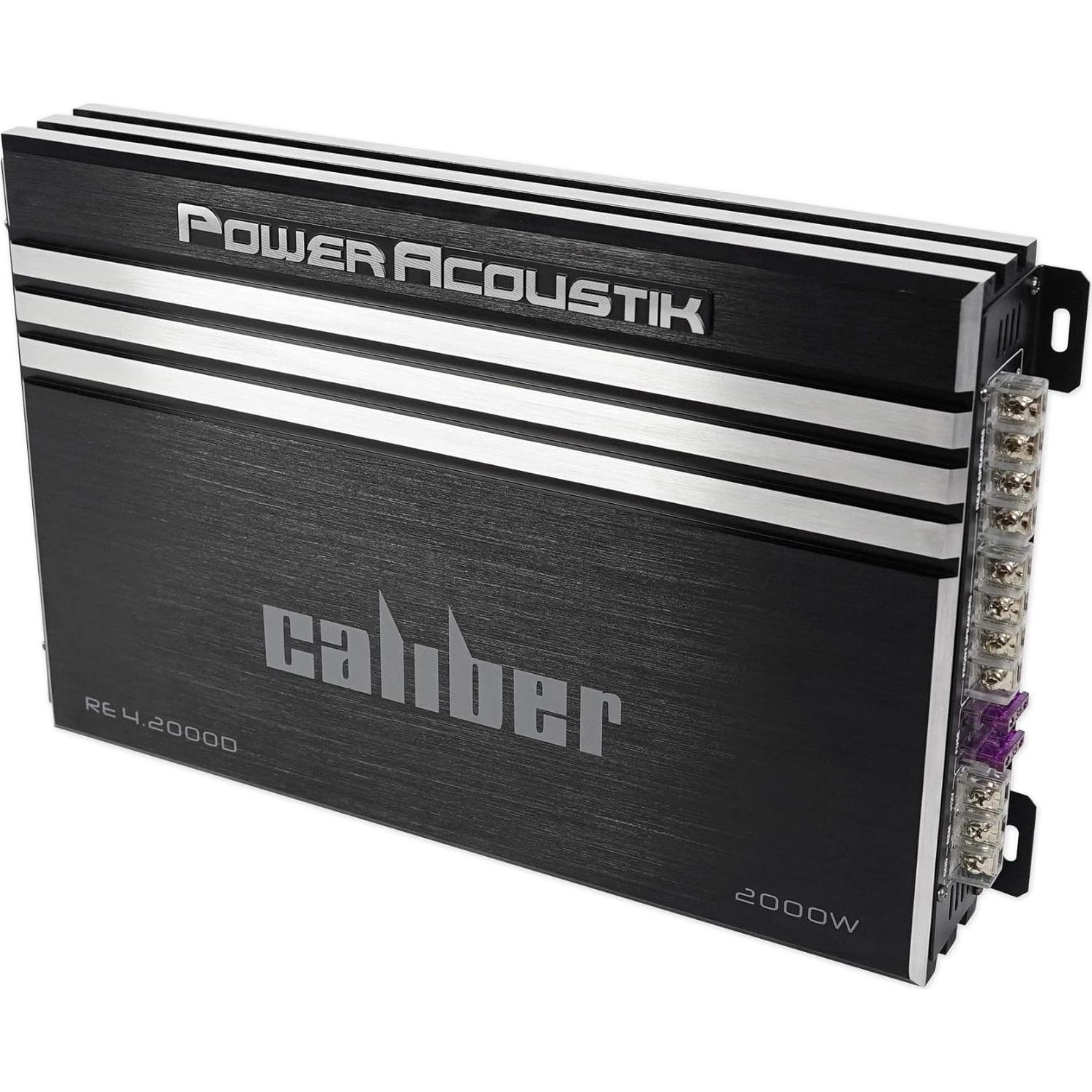 Amplificador de Estéreo para Automóvil Power Acoustik RE4-2000D 2000W 4 Canales