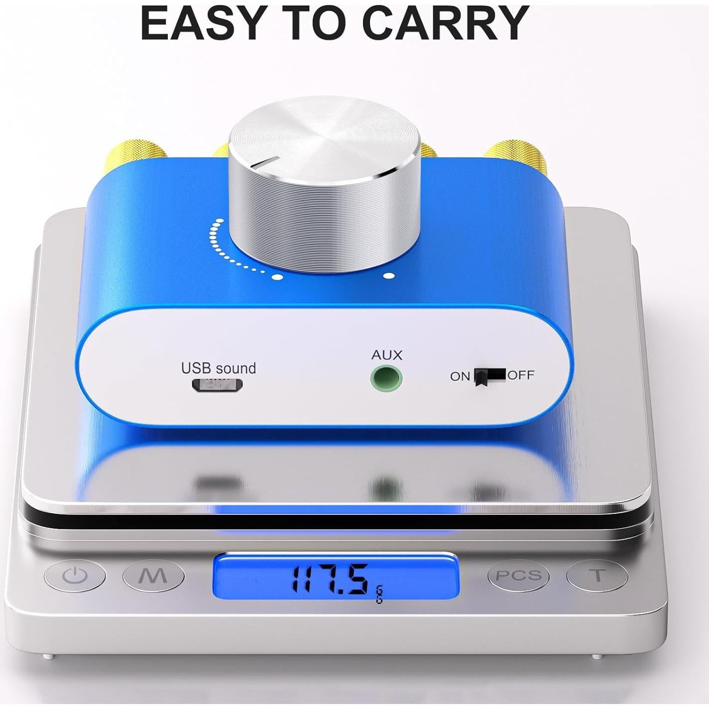 Amplificador Digital Bluetooth 5.0 Facmogu F900S 80W+80W