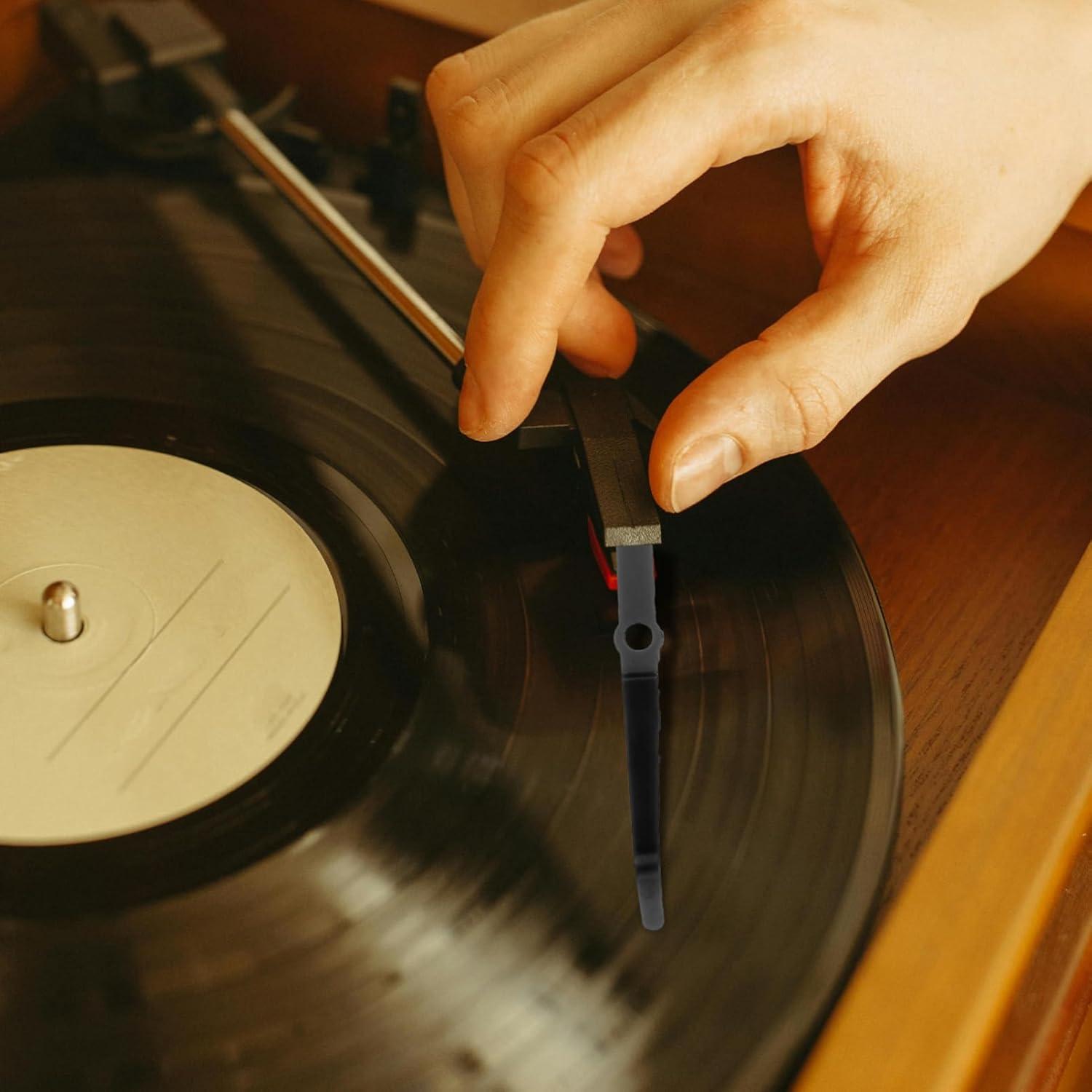 Brazo de Tono de Metal VICASKY para Tocadiscos - Negro