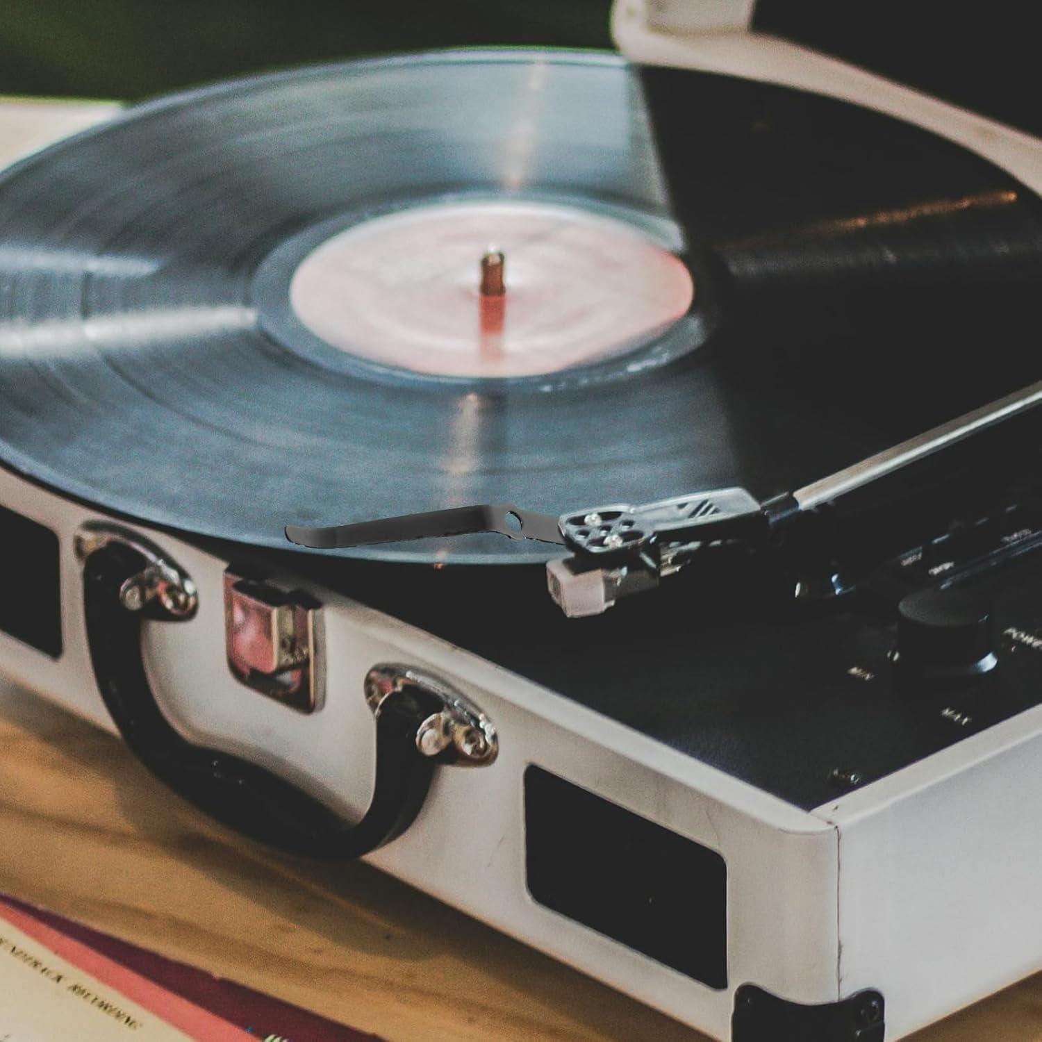 Brazo de Tono de Metal VICASKY para Tocadiscos - Negro