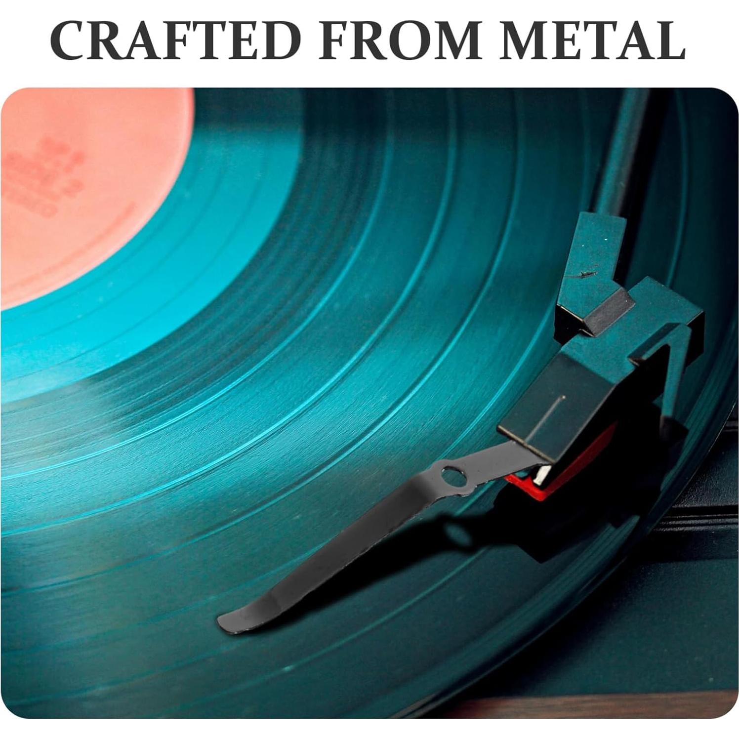 Brazo de Tono de Metal VICASKY para Tocadiscos - Negro