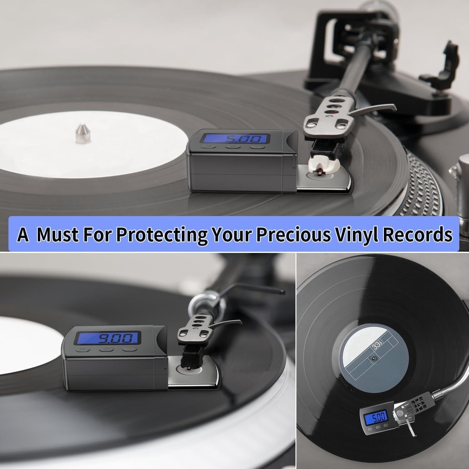 DIGITNOW Escala Digital de Fuerza de Estiló 0.01g/5g LCD Azul