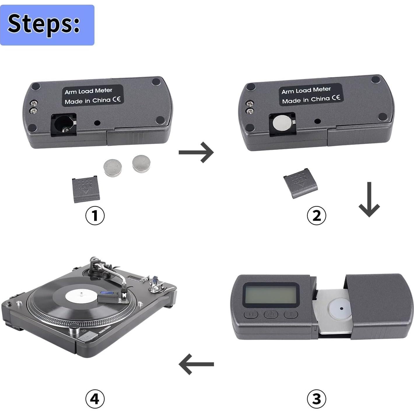 DIGITNOW Escala Digital de Fuerza de Estiló 0.01g/5g LCD Azul