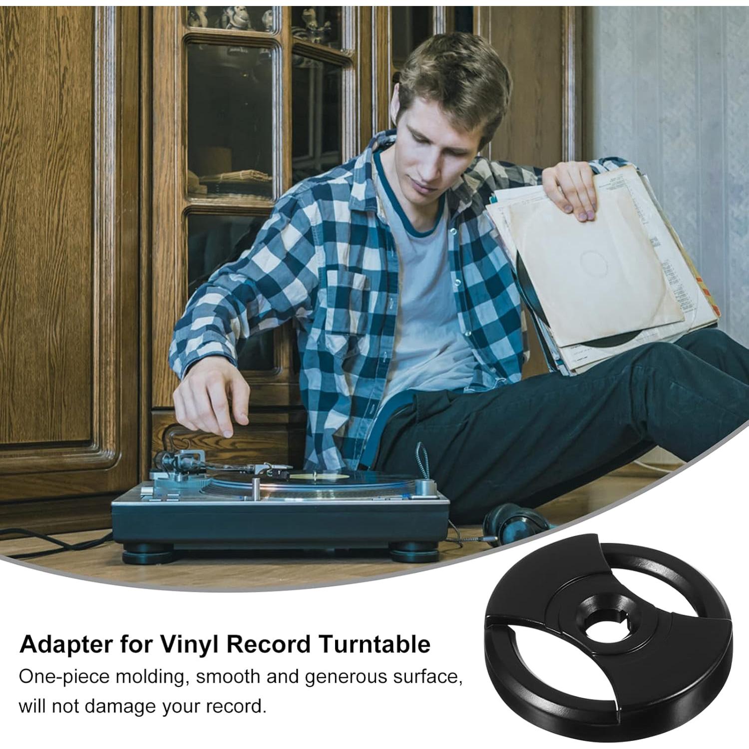 Adaptador Convertidor de Discos Tofficu 45 a 33 RPM