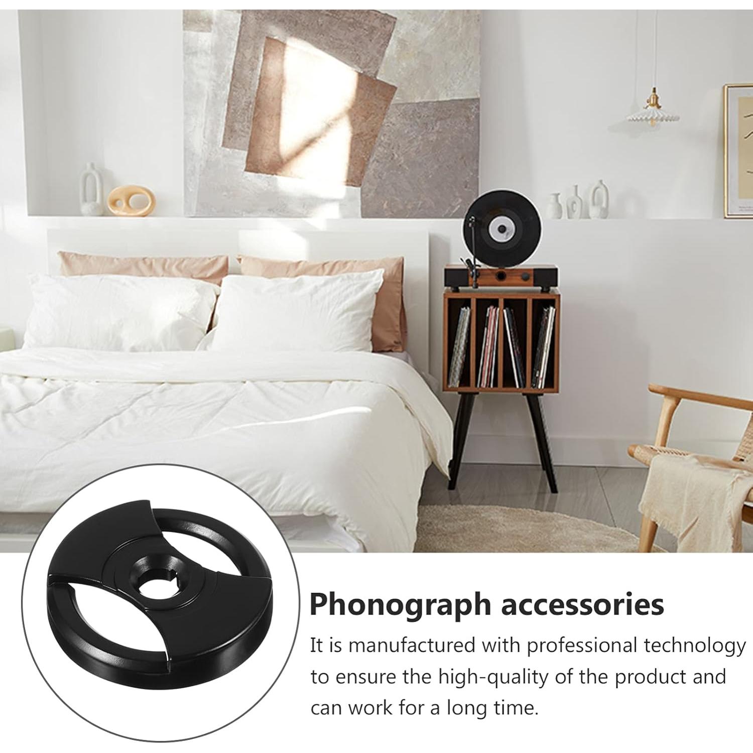 Adaptador Convertidor de Discos Tofficu 45 a 33 RPM