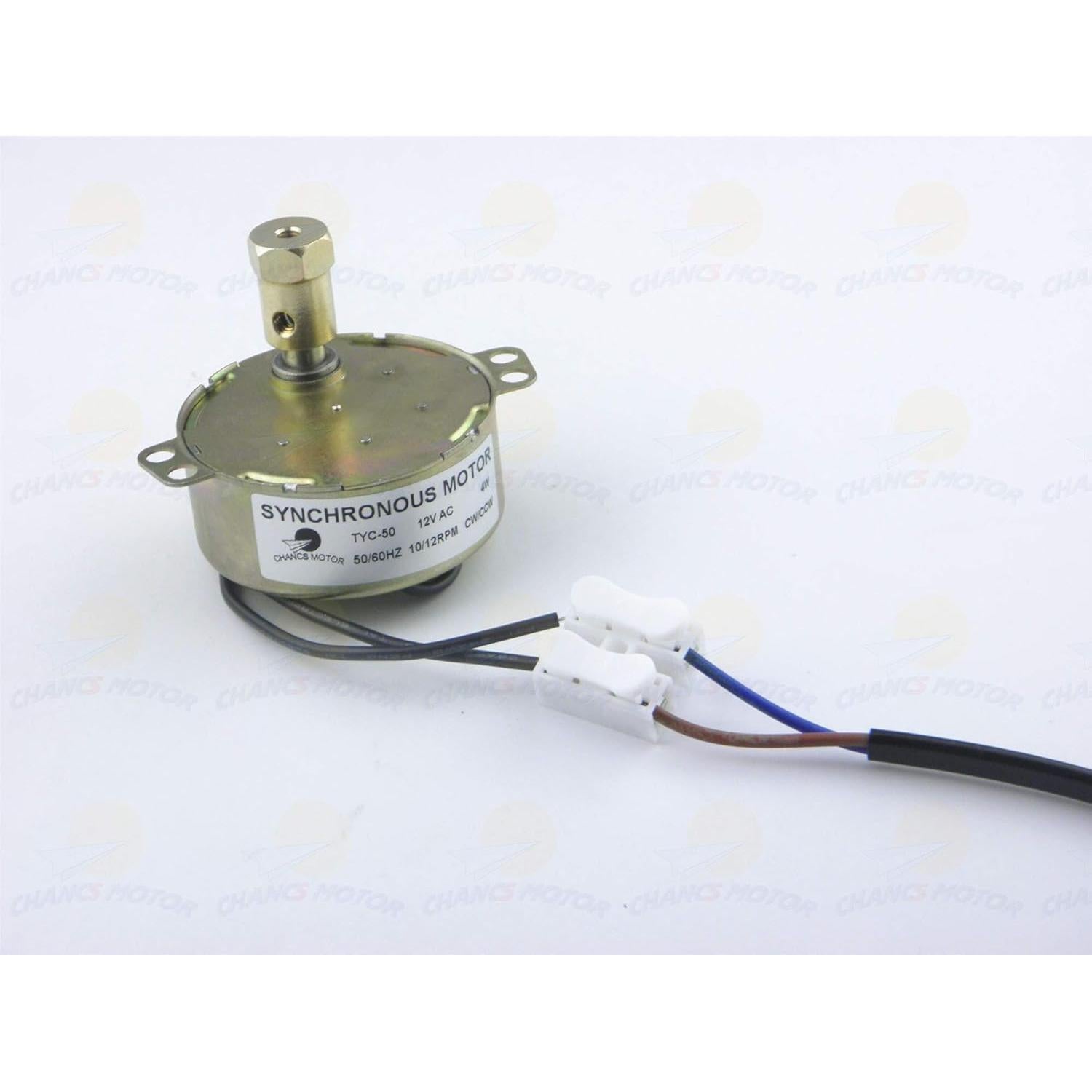 Motor Sincrónico CHANCS TYC-50 2PCS 4W 110V 5-6RPM