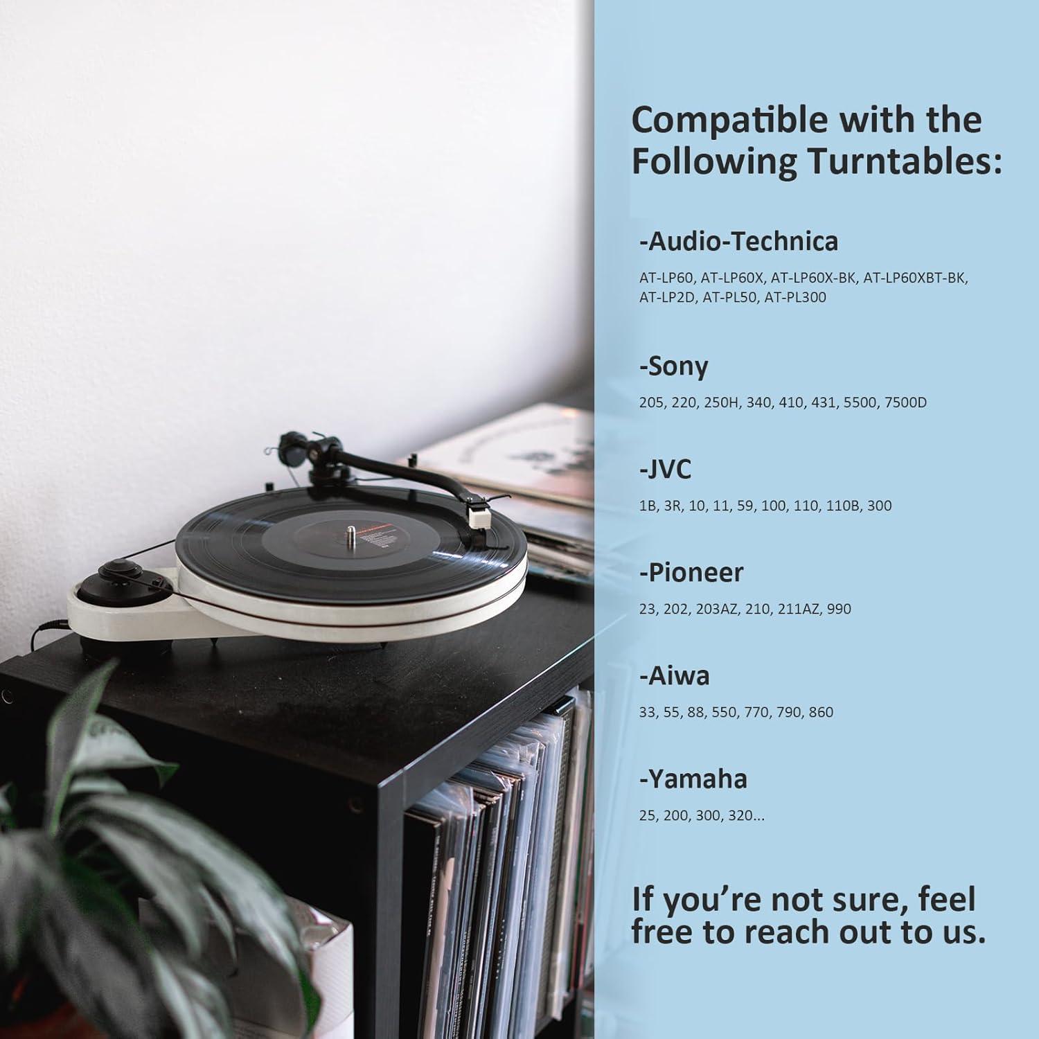 Aguja de Reemplazo JUKFITA para Tocadiscos ATN3600L