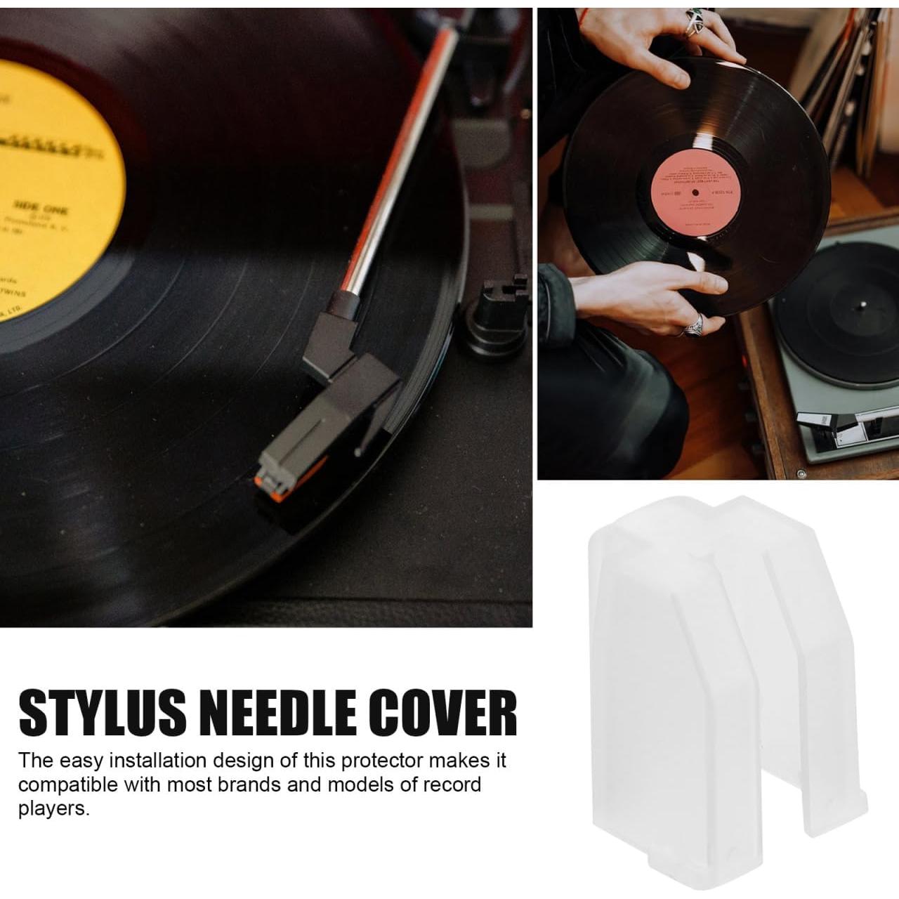 SAFIGLE 6 Protectores de Aguja para Tocadiscos Antiestáticos