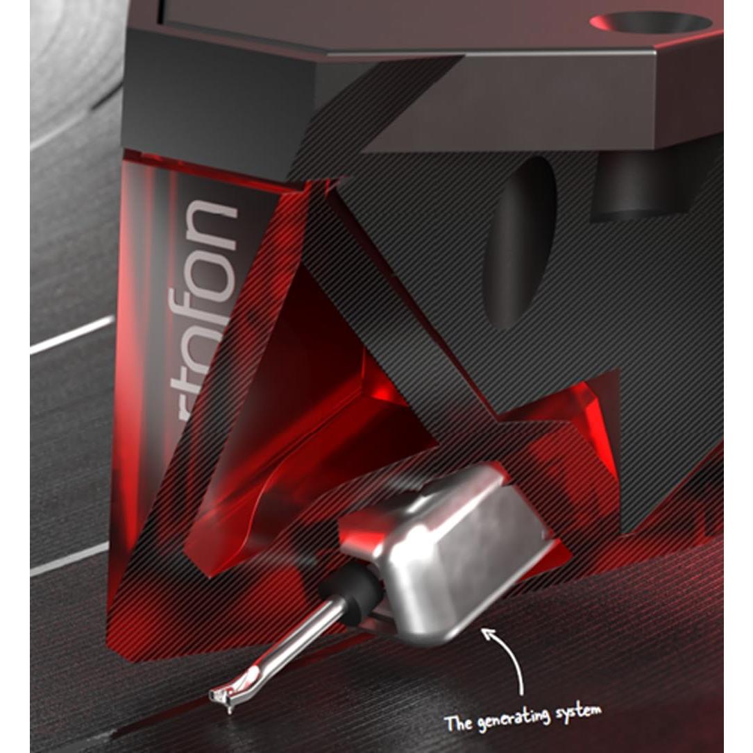 Cabezal de Pickup Ortofon 2M Rojo Premontado SH-4