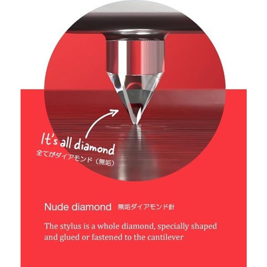 Pickup Ortofon 2M Azul Premontado en Cabezal Negro SH-4