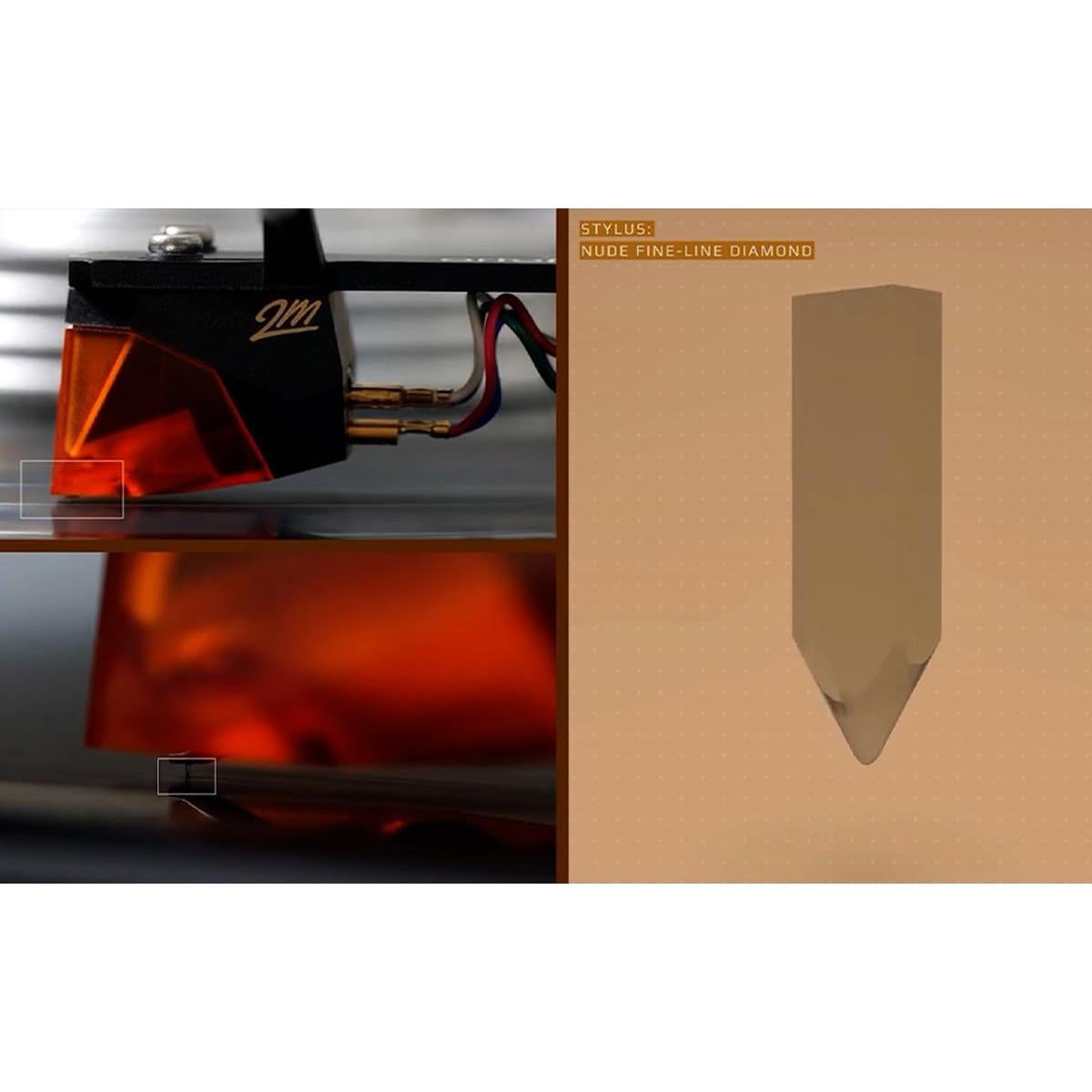 Ortofon 2M Bronze Pickup Premontado SH-4 - 42g, Bronce