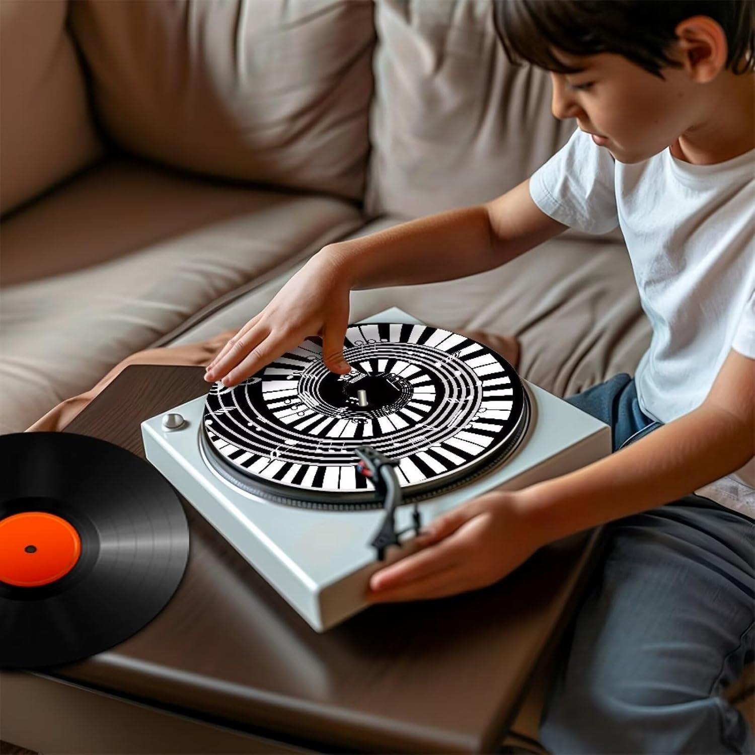 Alfombrilla de Giradiscos ZDCUSTOM 29.5 cm Antideslizante