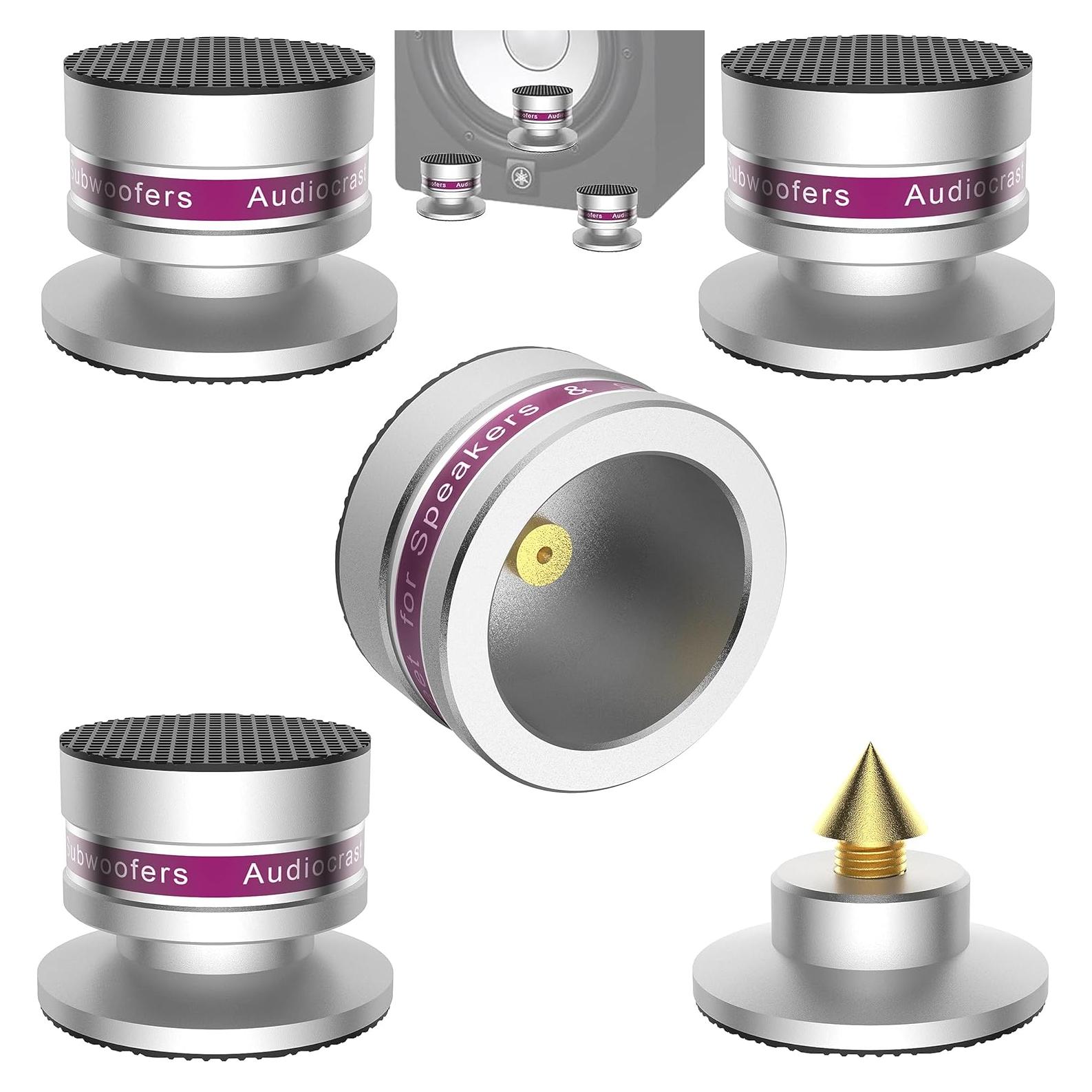 Aisladores de Altavoces Audiocrast IF03S - Picos Antivibración HiFi