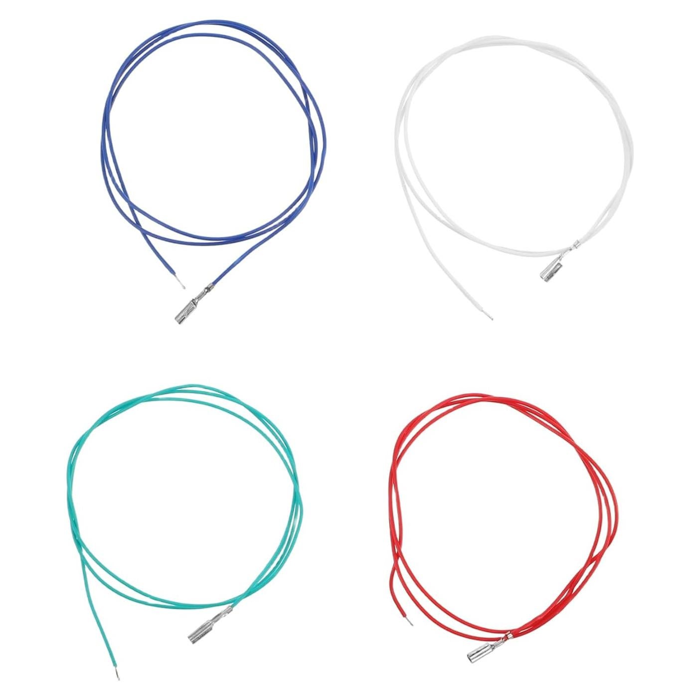 Cables de Reemplazo para Fonógrafo Estéreo BESPORTBLE 4 Piezas