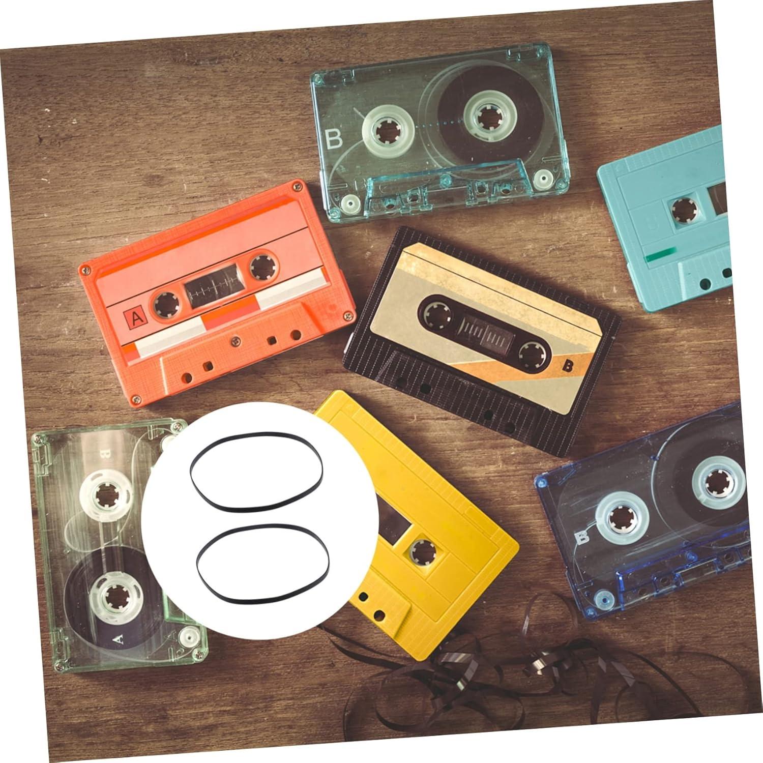 2 Correas de Reemplazo de Goma para Tornamesa KONTONTY 14.8x0.5cm