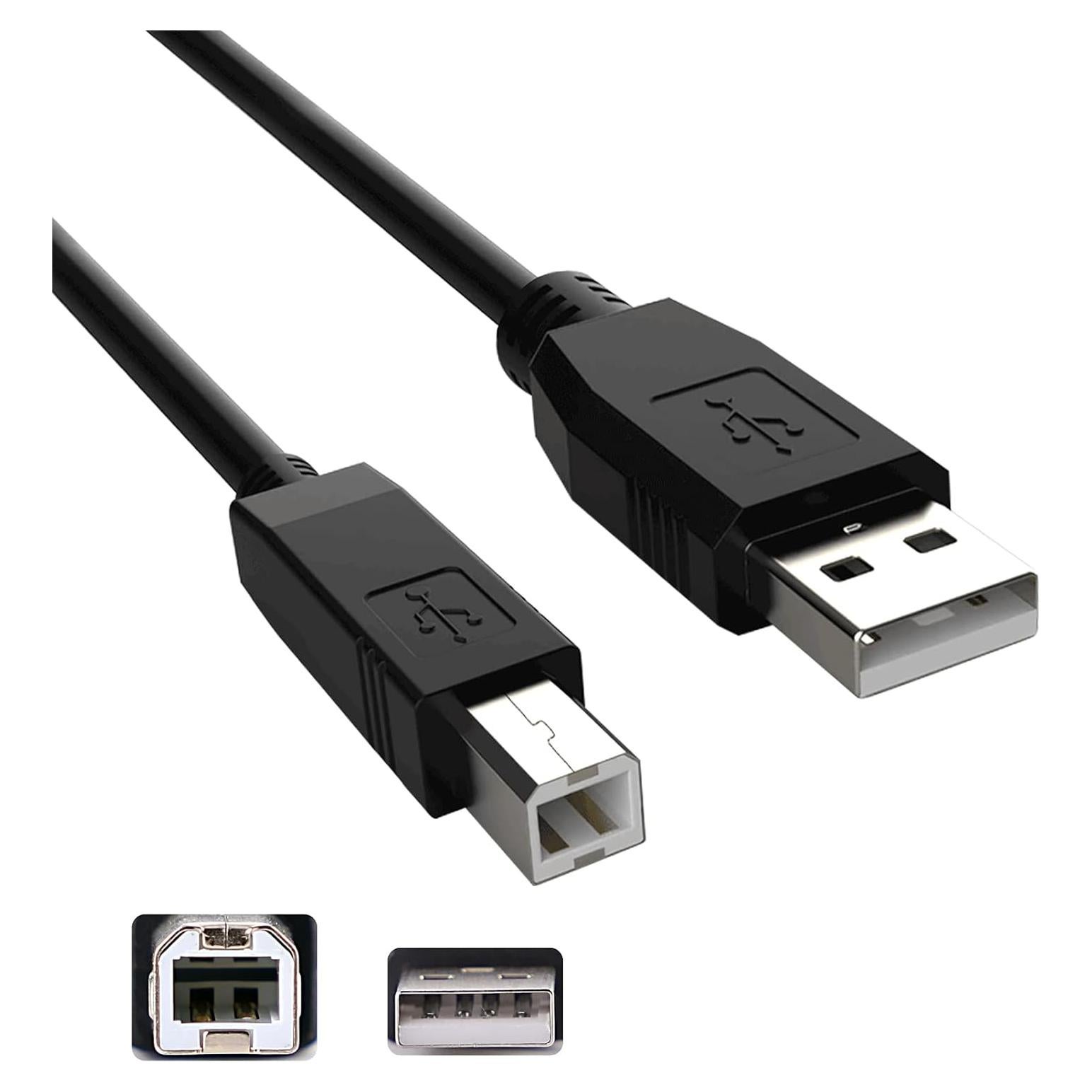 Cable USB A macho a B macho 3m LUNLING para ION Audio