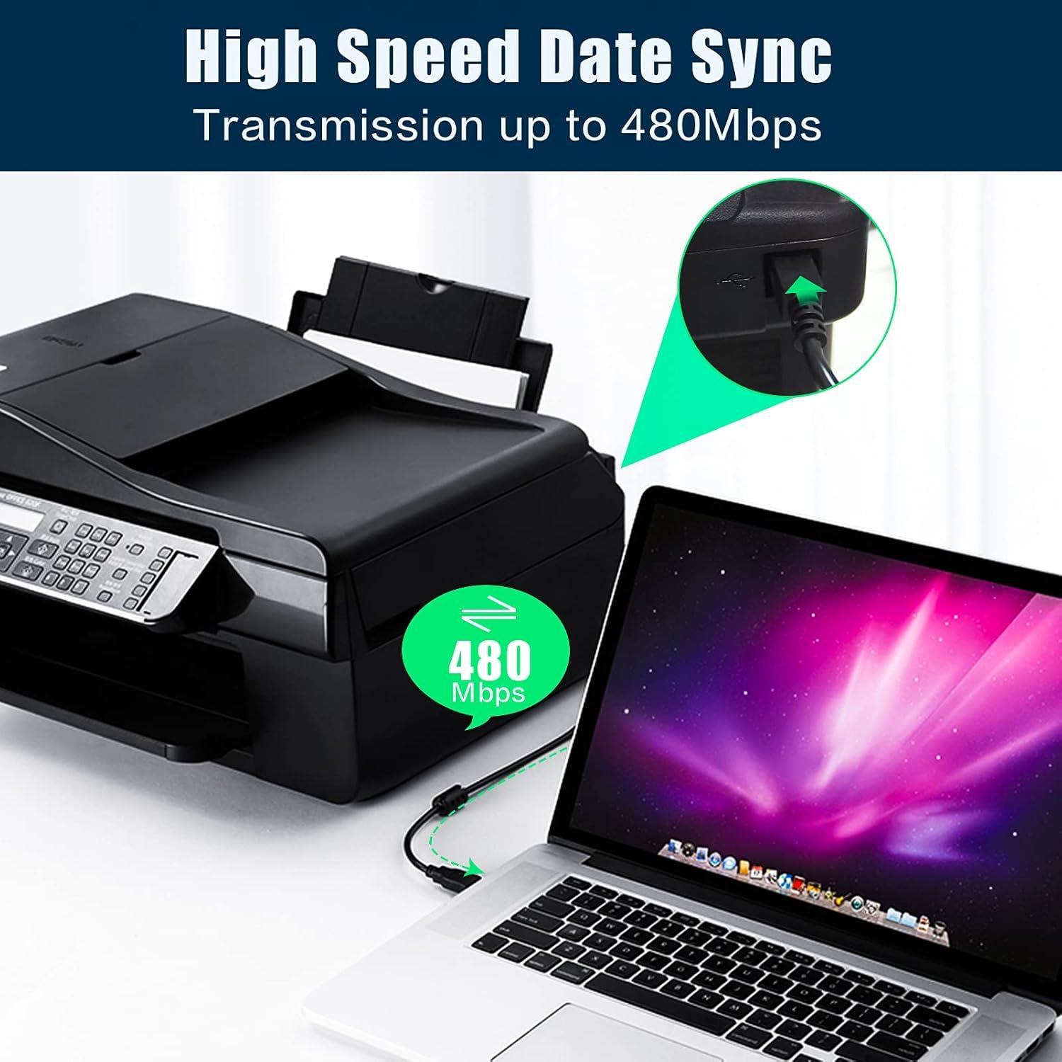 Cable USB A macho a B macho 3m LUNLING para ION Audio