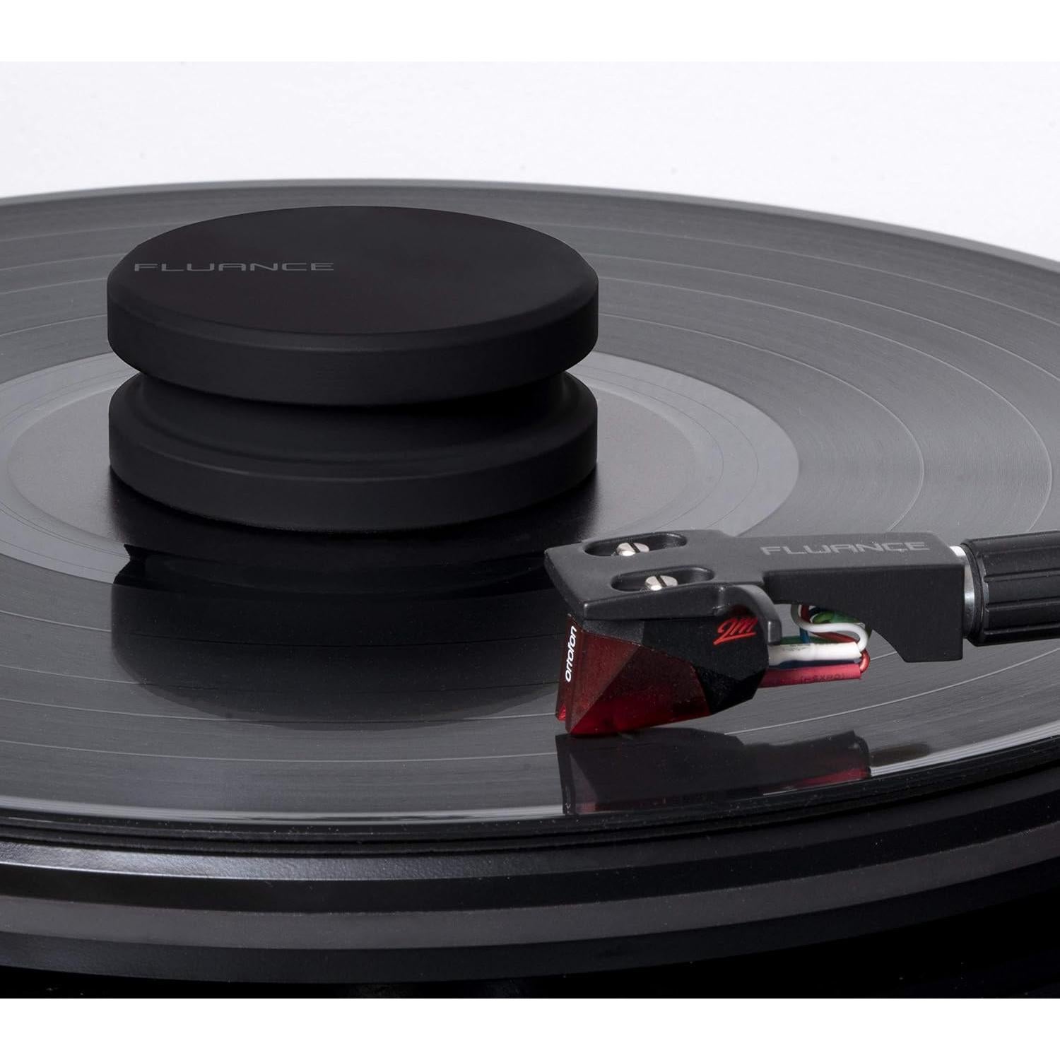 Plato Acrílico Fluance RT82/RT83/RT84/RT85 + Estabilizador HiFi