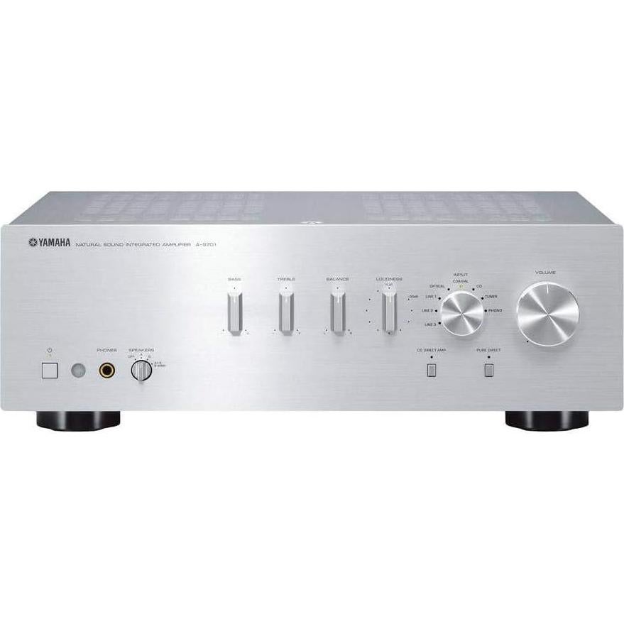 Amplificador Estéreo Integrado YAMAHA A-S701SL 100W Plata