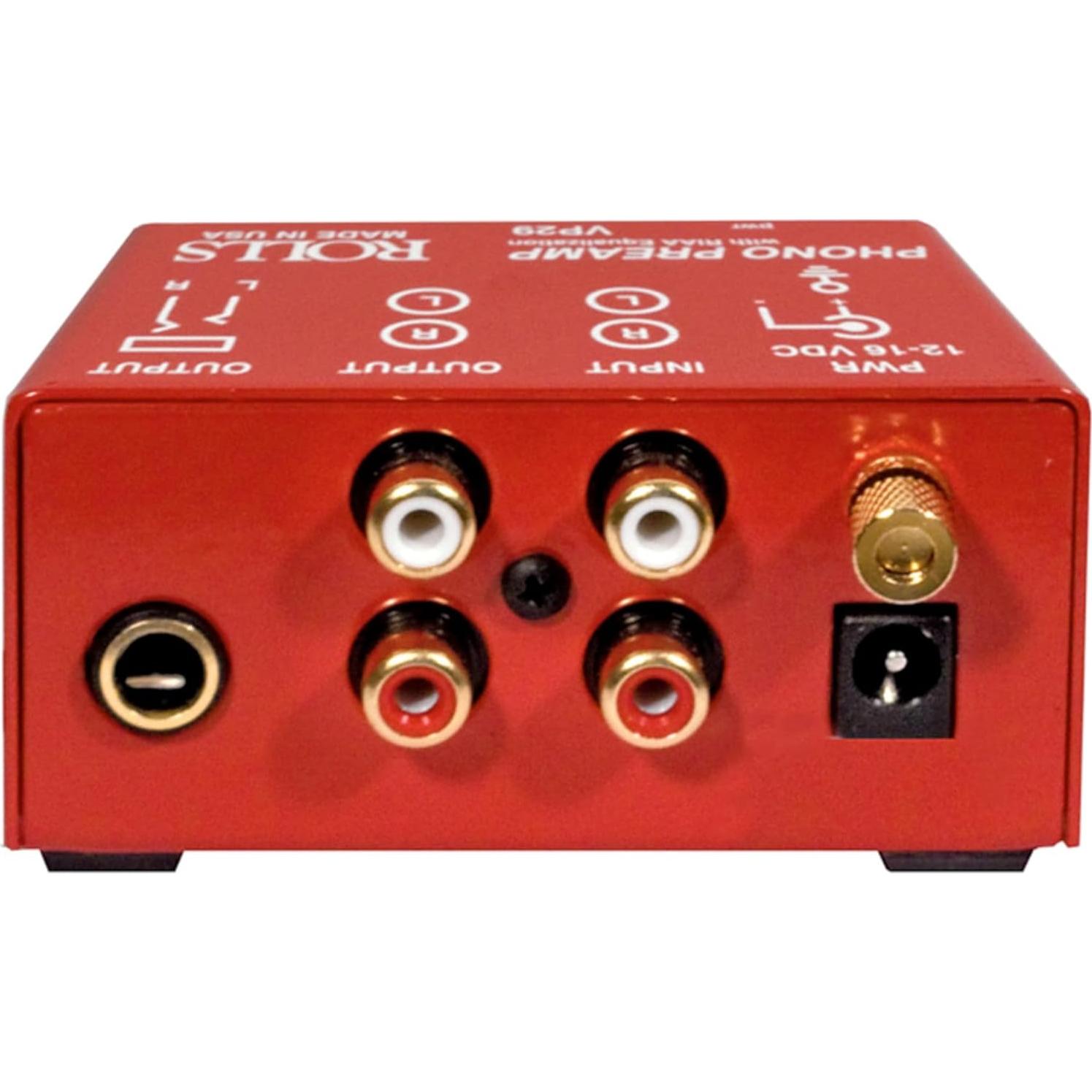 Phono Preamp VP29 Rojo - Amplificador RIAA para Tocadiscos