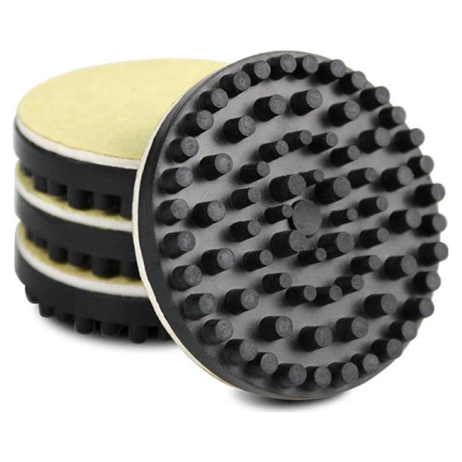 4 Almohadillas de Aislamiento de Goma MOUDOAUER para Tocadiscos