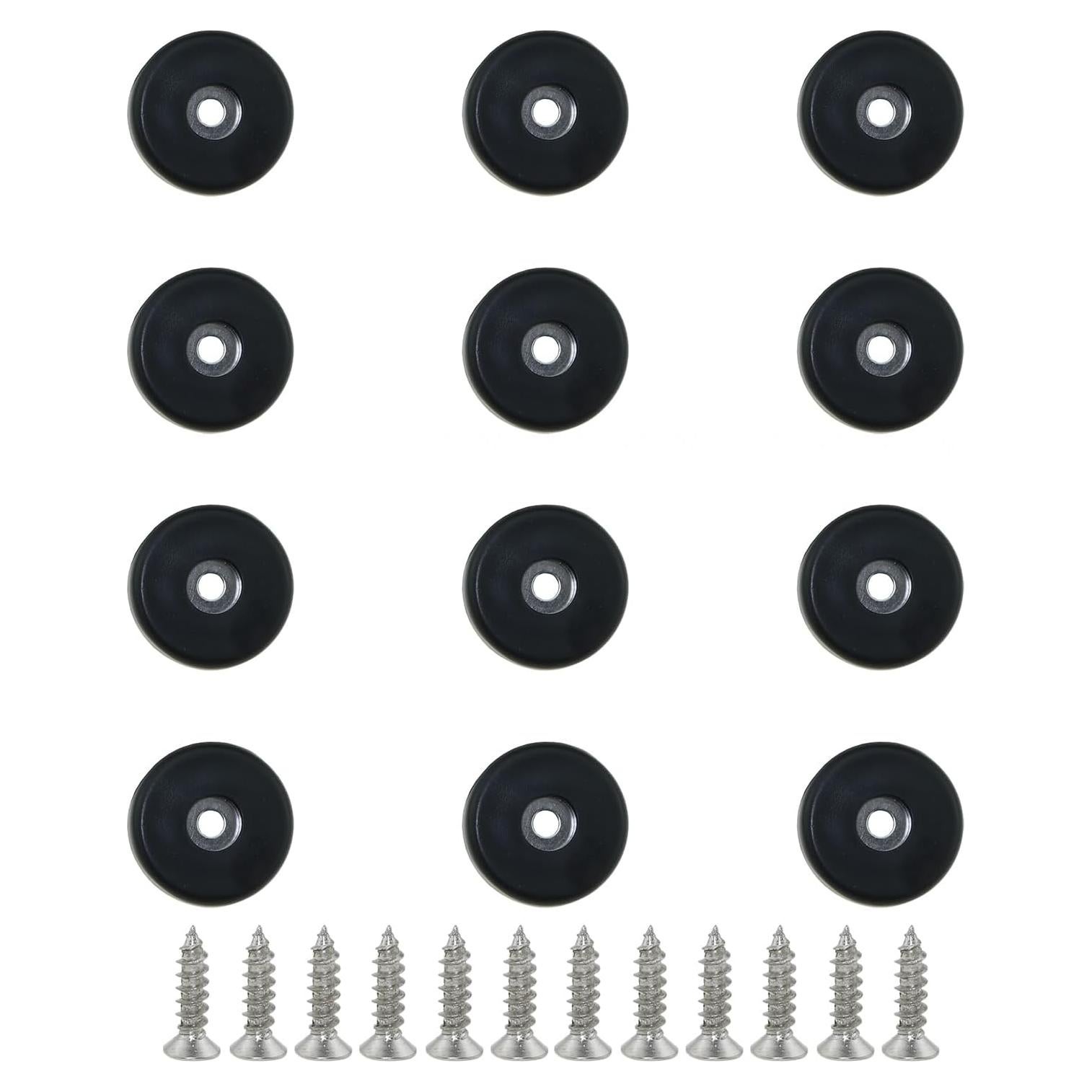 12 Pies de Altavoz de Goma Antivibración DGZZI 40x10mm